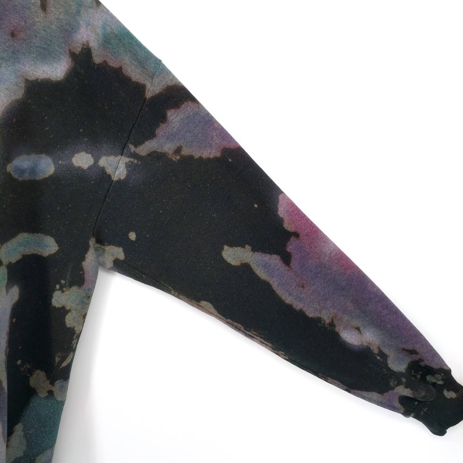 Vintage Vintage Camas Pride Custom Painted Bleach Tie Dye Sweatshirt Size US XXL / EU 58 / 5 - 4 Thumbnail