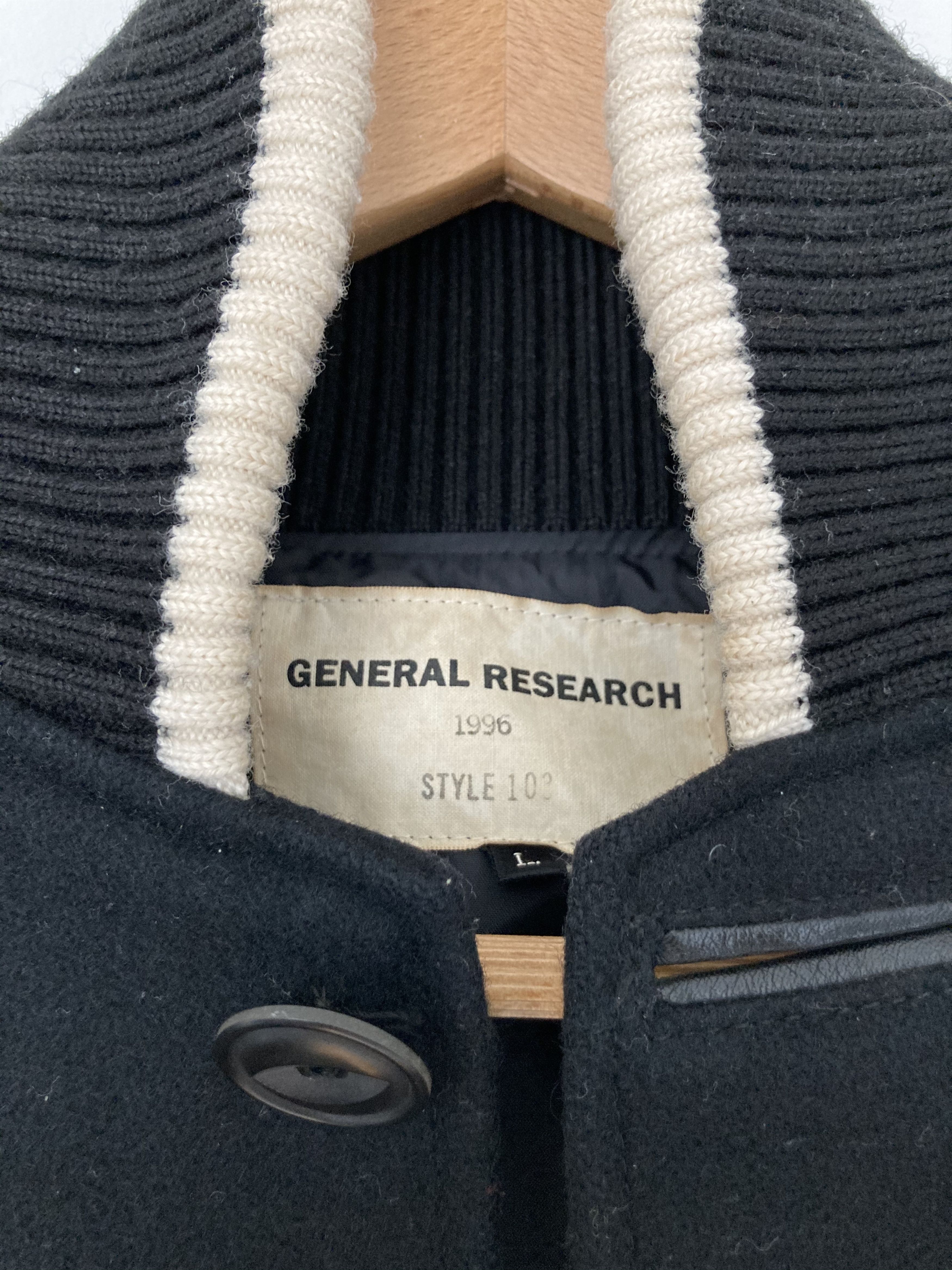General Research × Mountain Research GENERAL RESEARCH 1996 VARSITY JACKET Size US L / EU 52-54 / 3 - 5 Thumbnail