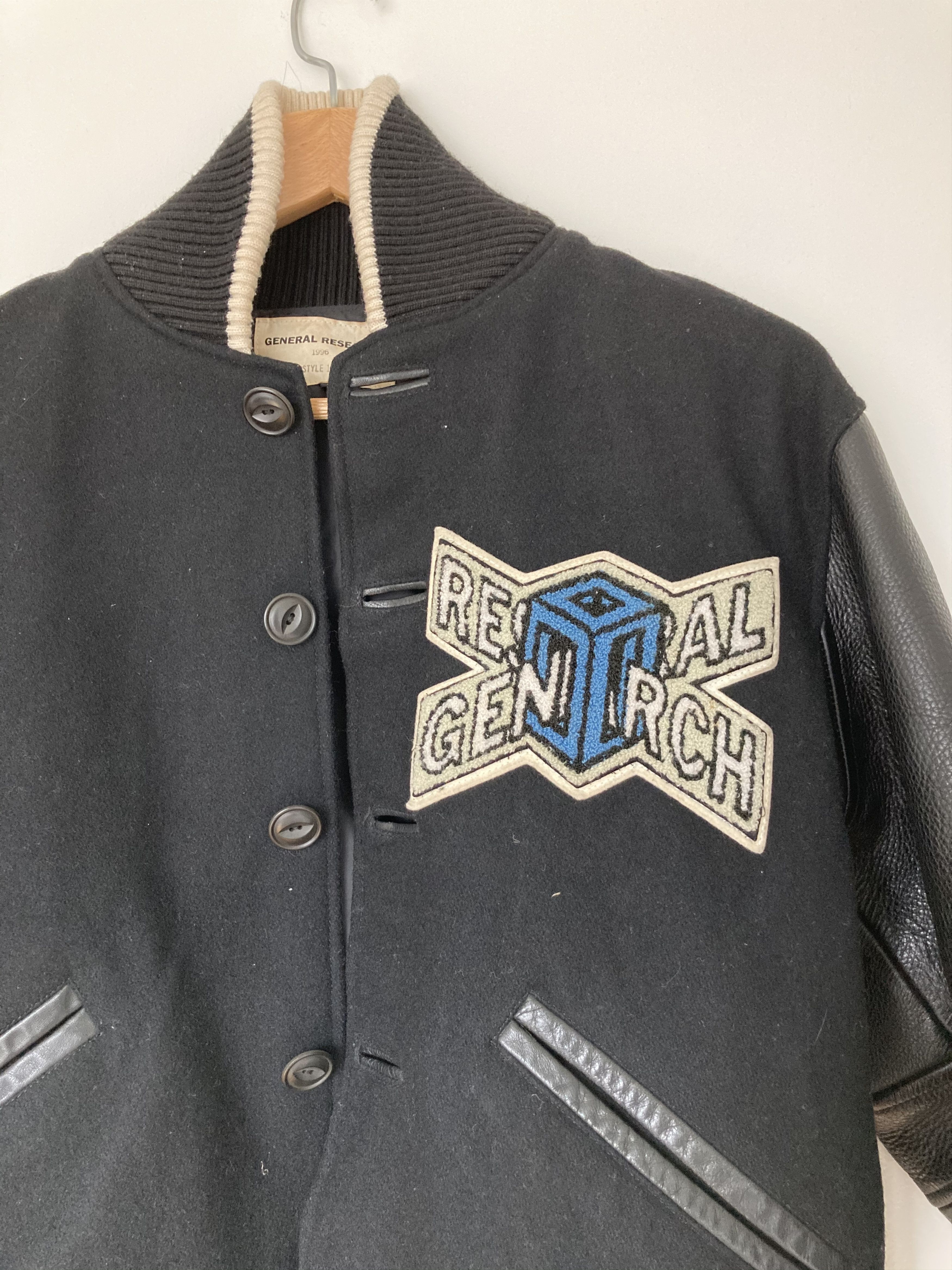 General Research × Mountain Research GENERAL RESEARCH 1996 VARSITY JACKET Size US L / EU 52-54 / 3 - 4 Thumbnail