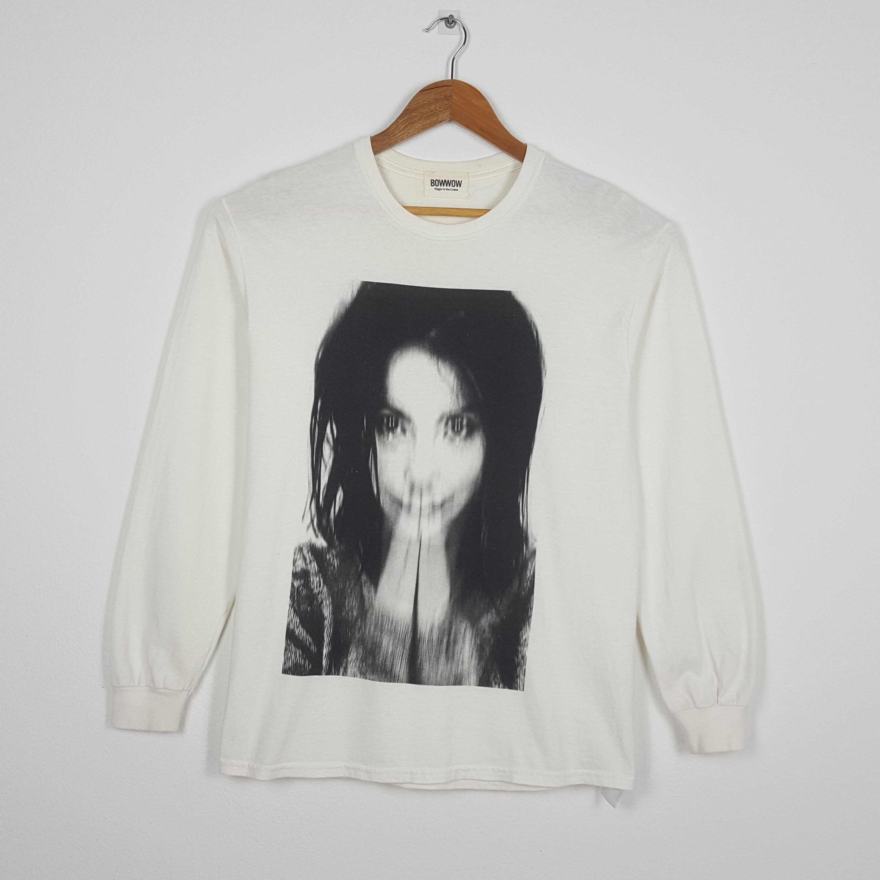 Vintage Björk X Japanese Brand Bruce Weber Blur Photo shirt