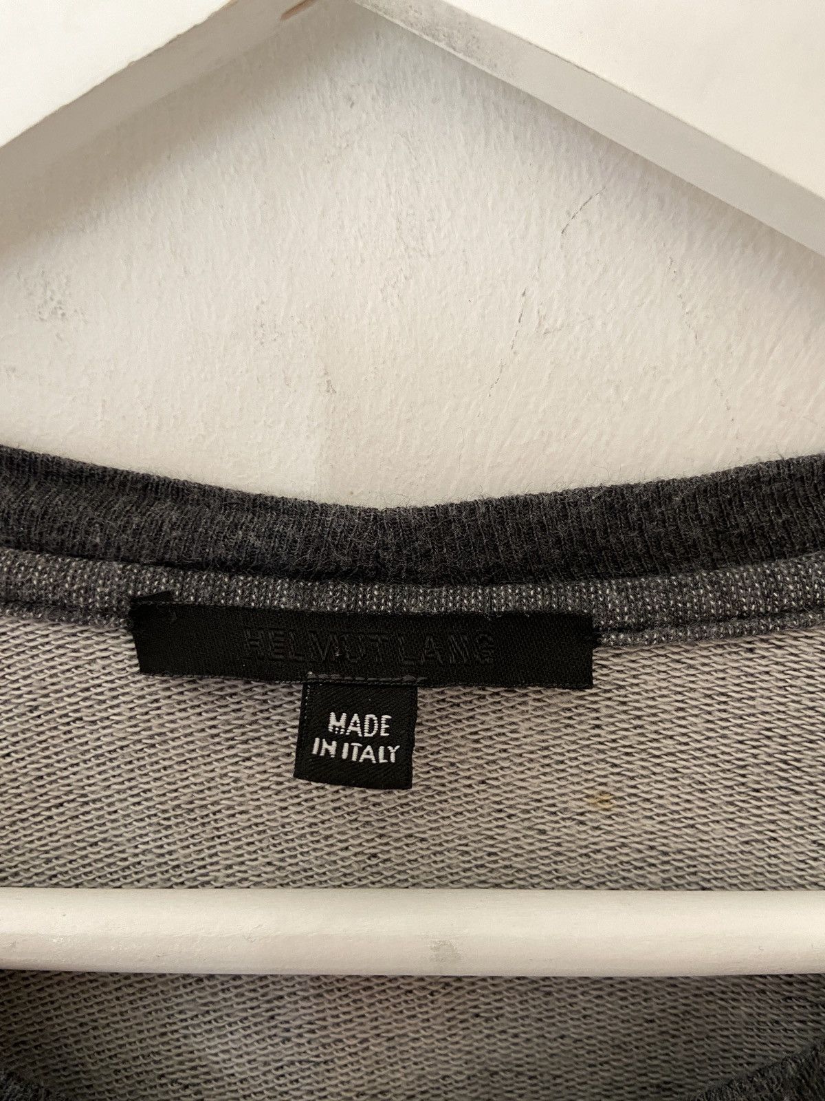 Helmut Lang Helmut Lang A/W03 Asymmetric Smiley Pocket Longsleeve Size US S / EU 44-46 / 1 - 4 Thumbnail