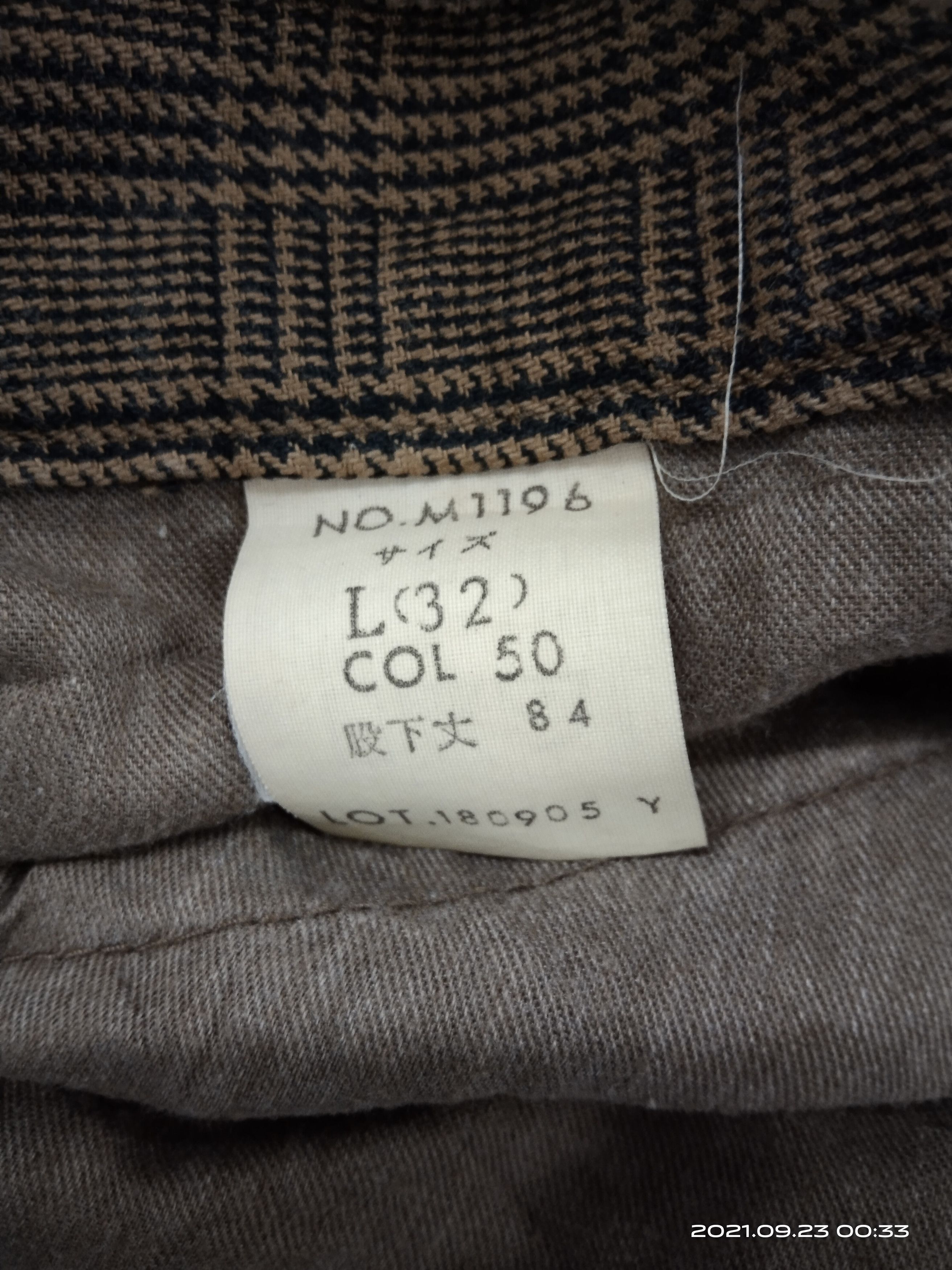 Other SURPLUS CHECKRED BUSH PANTS MADE IN JAPAN🎌 Size US 32 / EU 48 - 7 Thumbnail