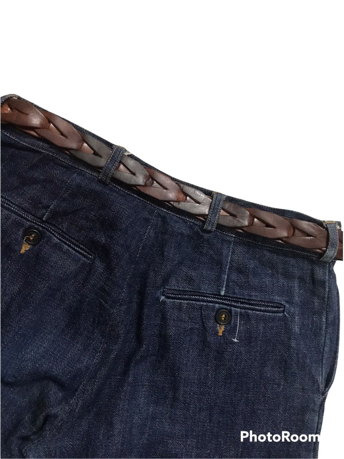Leather × RRL Ralph Lauren × Ralph Lauren Vintage Polo Ralph Lauren England Leather Belt Size ONE SIZE - 9 Thumbnail