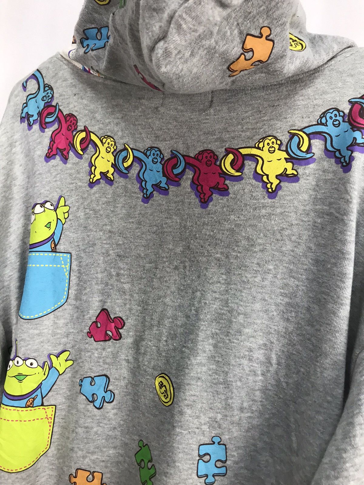 Cartoon Network × Disney Toy story distressed zipper hoodie by Tokyo Disney resort Size US M / EU 48-50 / 2 - 8 Thumbnail