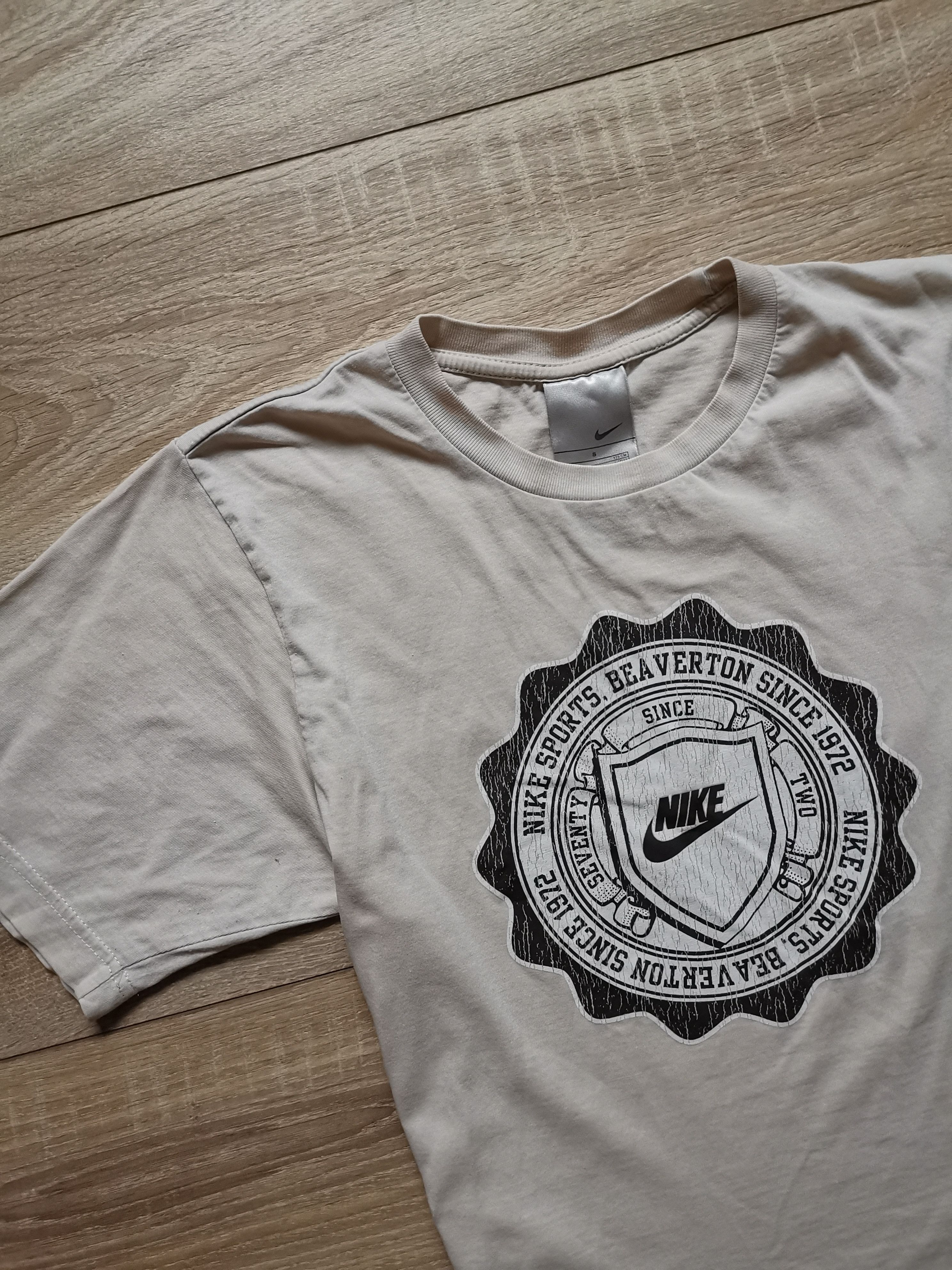 Nike × Vintage Nike vintage big logo swoosh tee shirt Size US S / EU 44-46 / 1 - 2 Thumbnail