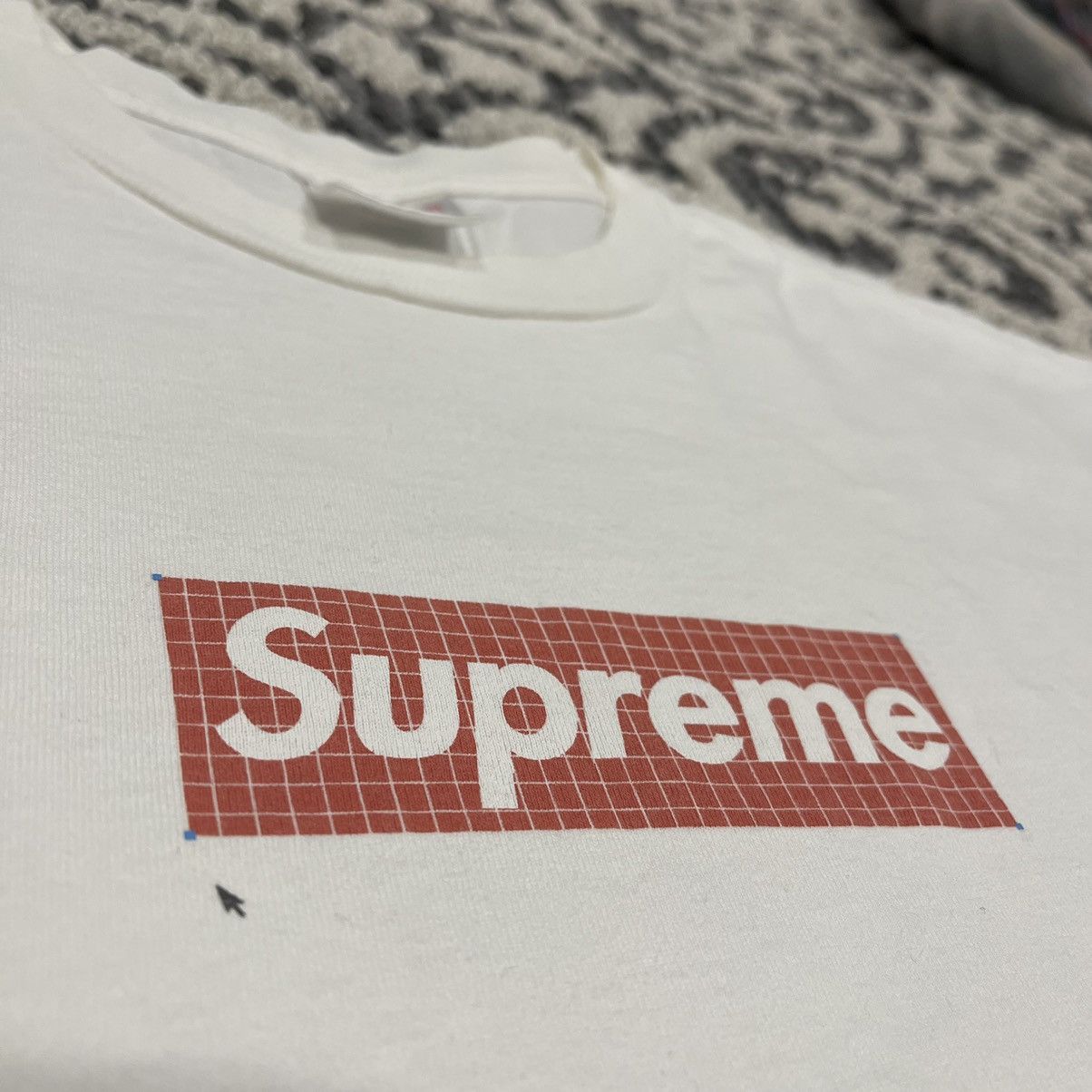 Supreme Supreme Grid Box Logo Tee 1998 Size US M / EU 48-50 / 2 - 8 Thumbnail