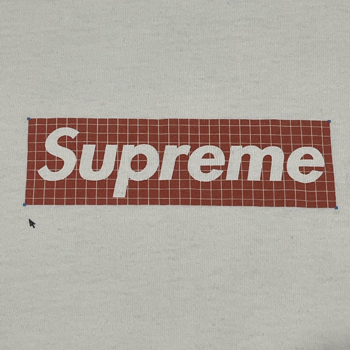 Supreme Supreme Grid Box Logo Tee 1998 Size US M / EU 48-50 / 2 - 5 Thumbnail
