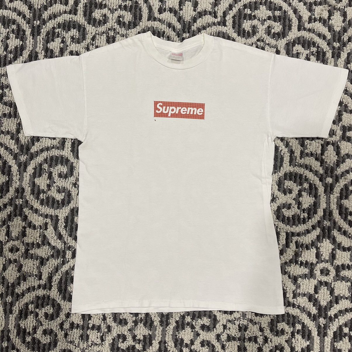 Supreme Supreme Grid Box Logo Tee 1998 Size US M / EU 48-50 / 2 - 4 Thumbnail
