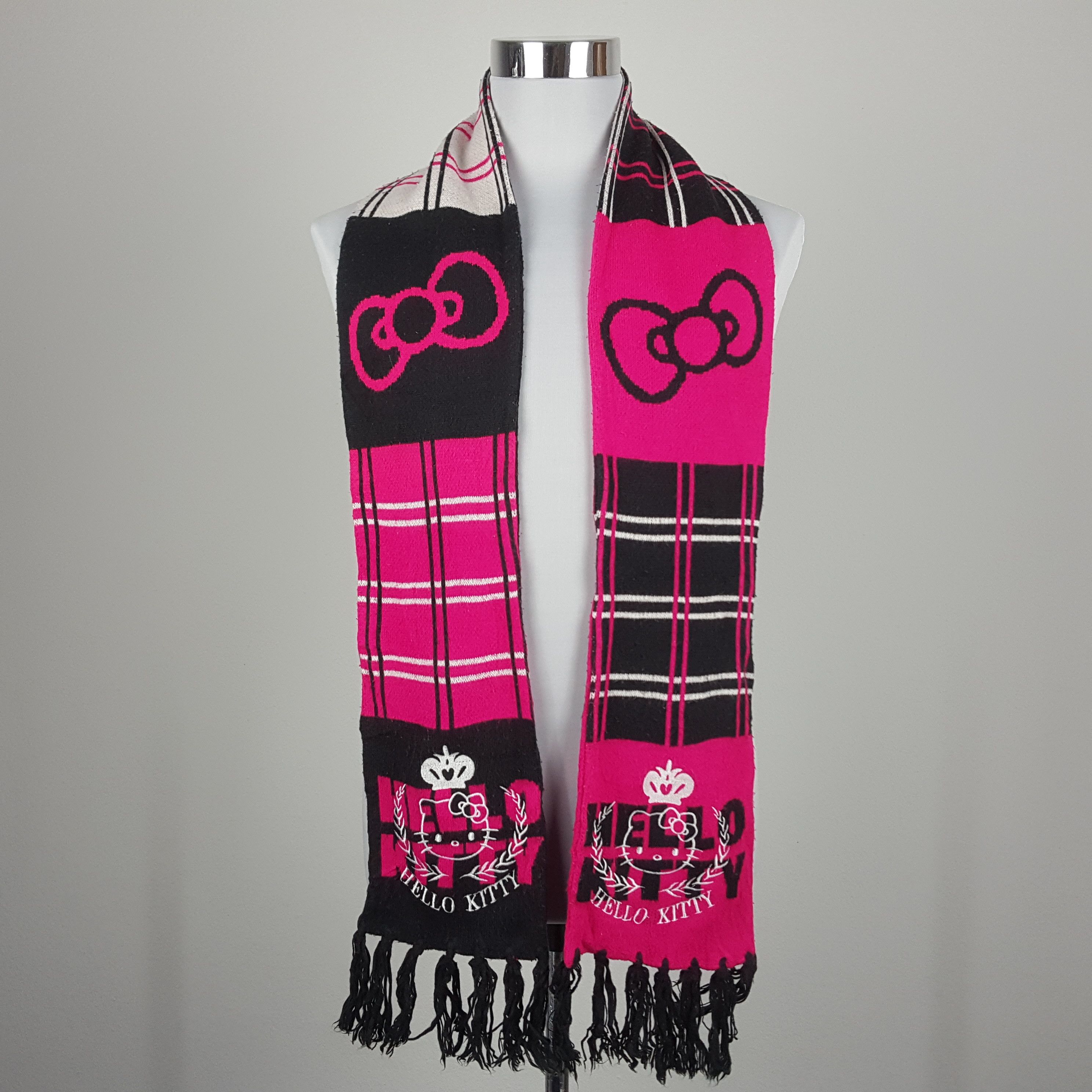 Cartoon Network × Japanese Brand × Vintage Vintage Hello Kitty Muffler Scarves Size ONE SIZE - 5 Thumbnail