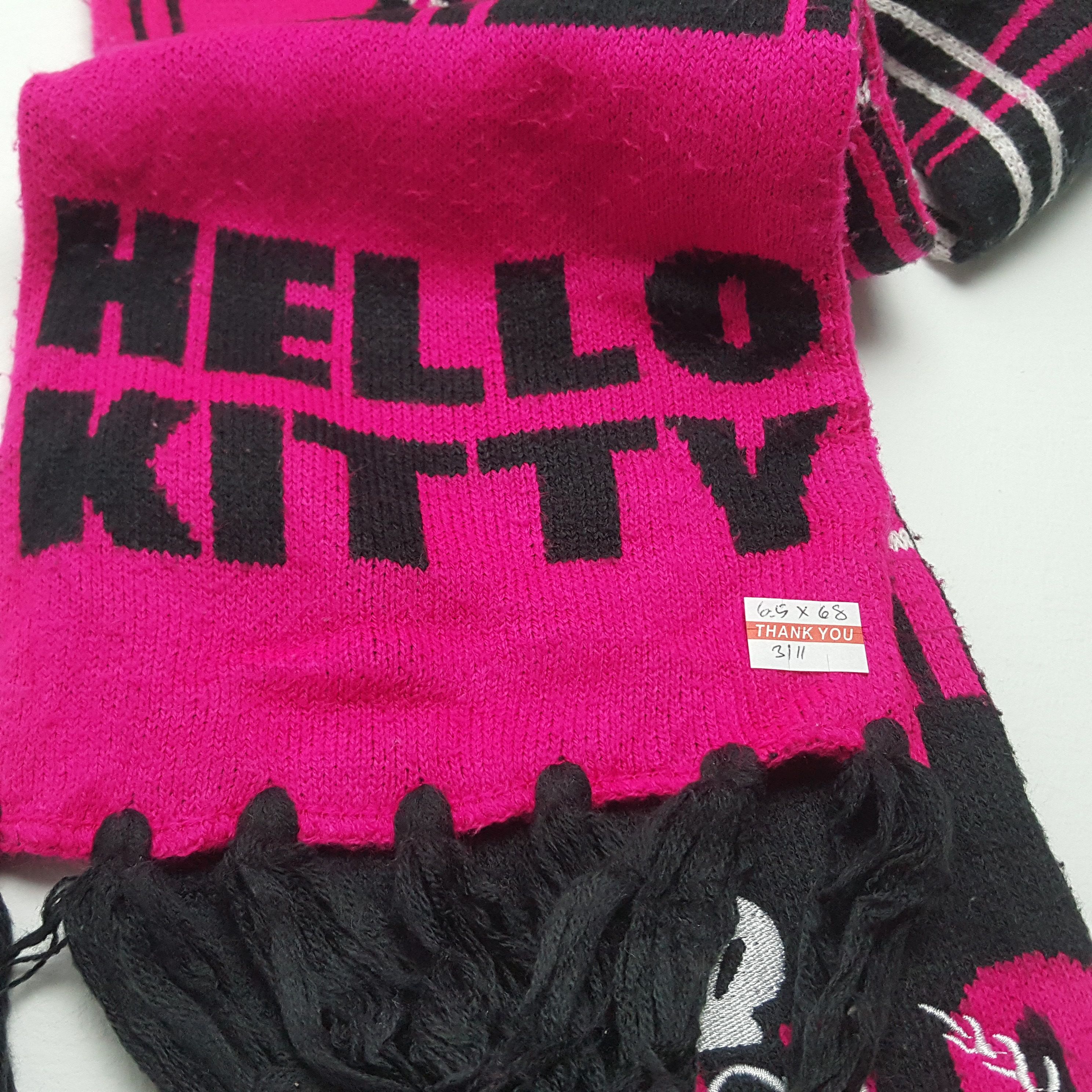 Cartoon Network × Japanese Brand × Vintage Vintage Hello Kitty Muffler Scarves Size ONE SIZE - 4 Thumbnail