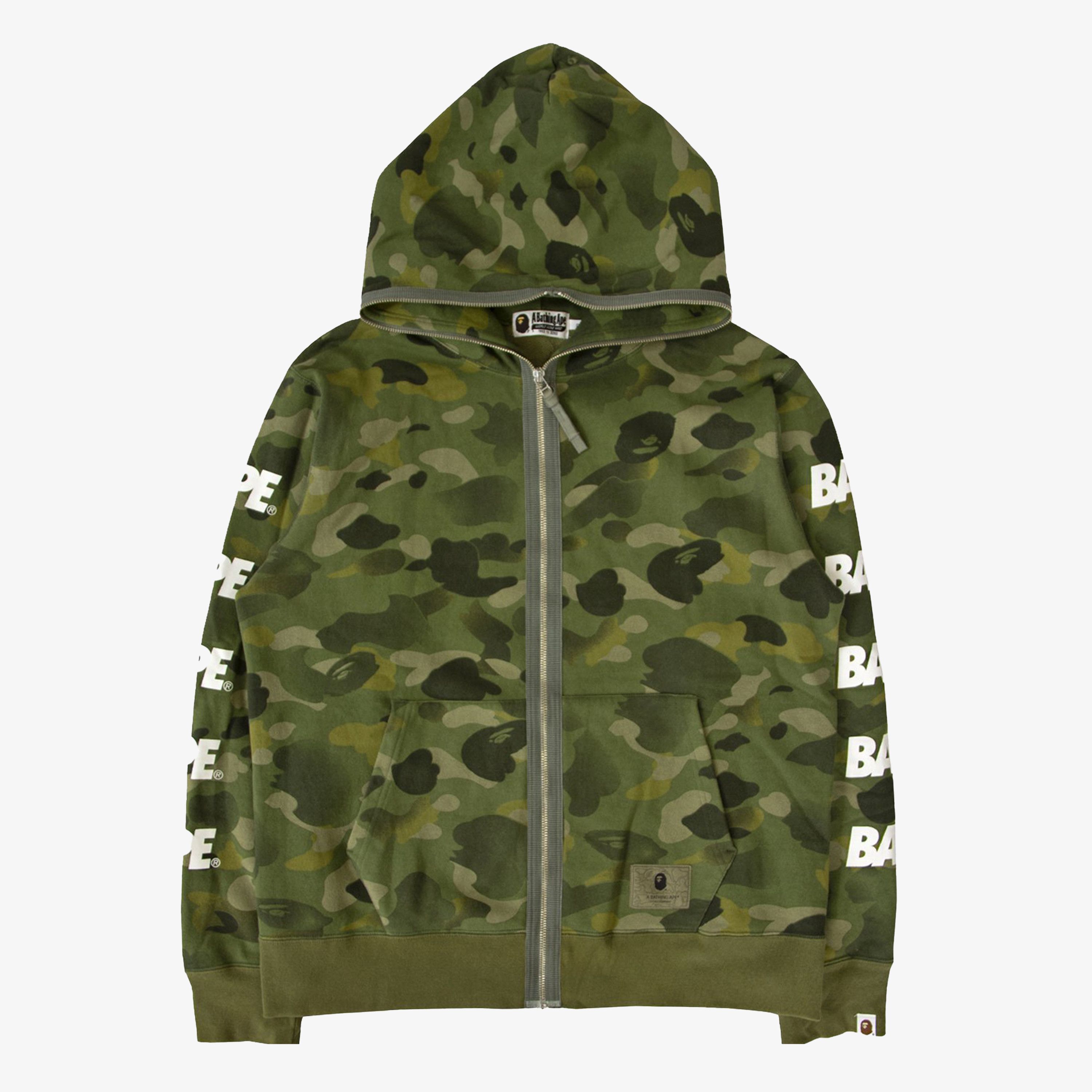 Bape BAPE GRADATION CAMO FULL ZIP HOODIE Size US XL / EU 56 / 4 - 2 Thumbnail