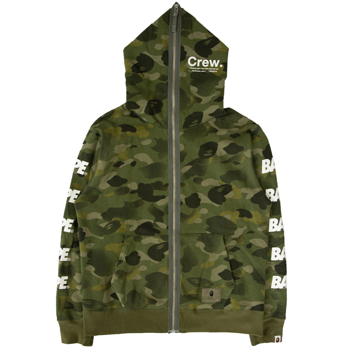 Bape BAPE GRADATION CAMO FULL ZIP HOODIE Size US XL / EU 56 / 4 - 3 Thumbnail