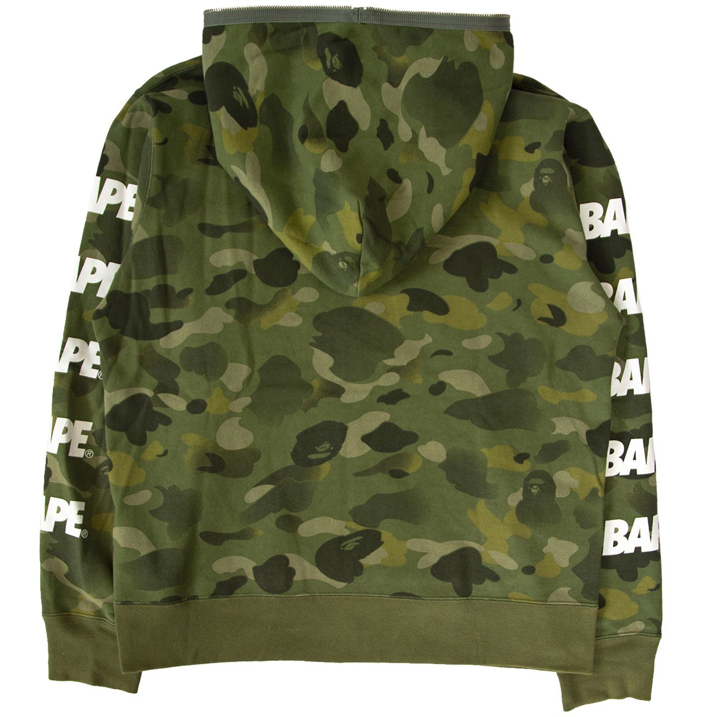 Bape BAPE GRADATION CAMO FULL ZIP HOODIE Size US XL / EU 56 / 4 - 8 Thumbnail