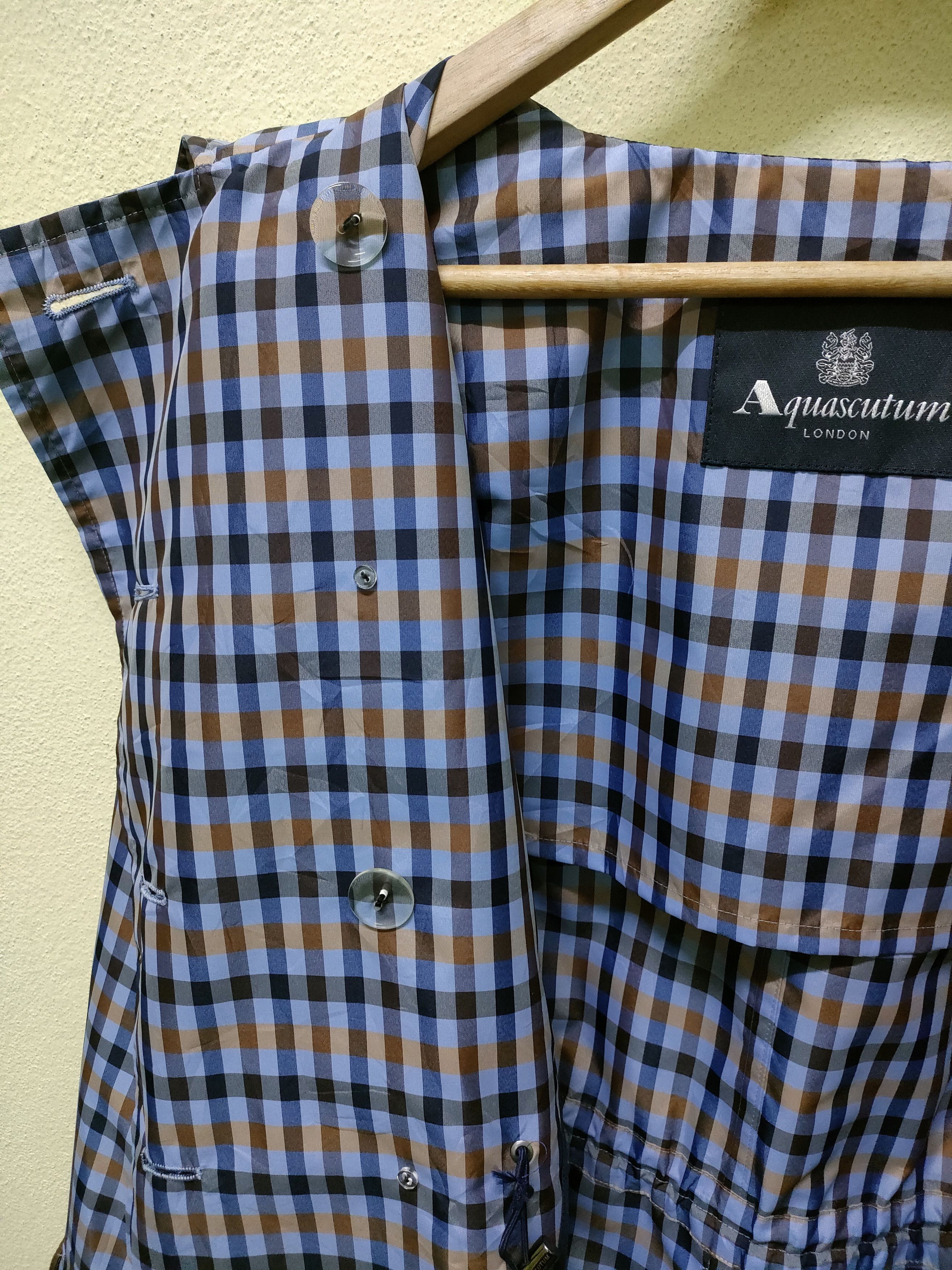 Aquascutum Aquascutum London Check Trenchcoat Size US S / EU 44-46 / 1 - 2 Thumbnail