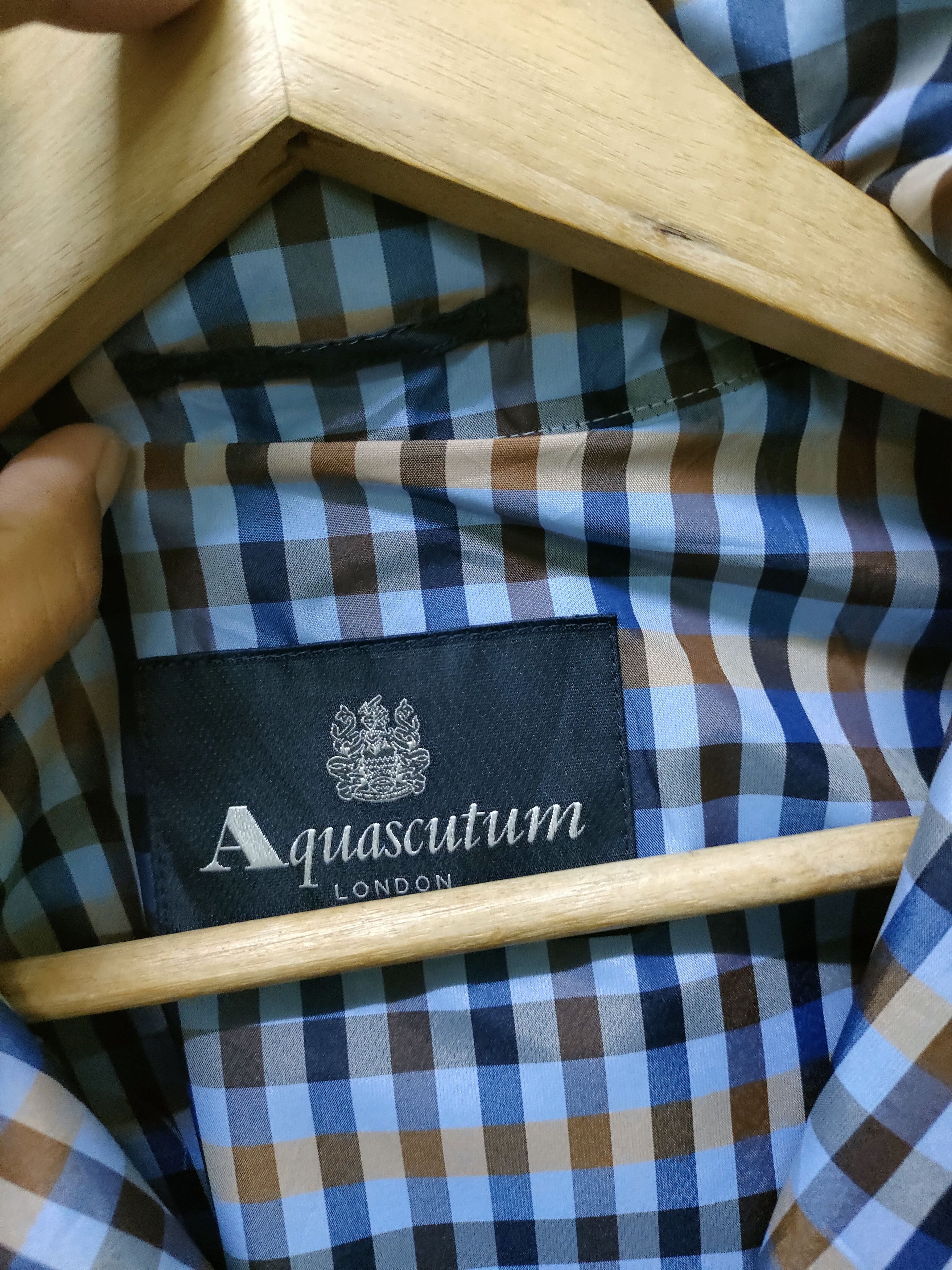 Aquascutum Aquascutum London Check Trenchcoat Size US S / EU 44-46 / 1 - 10 Thumbnail