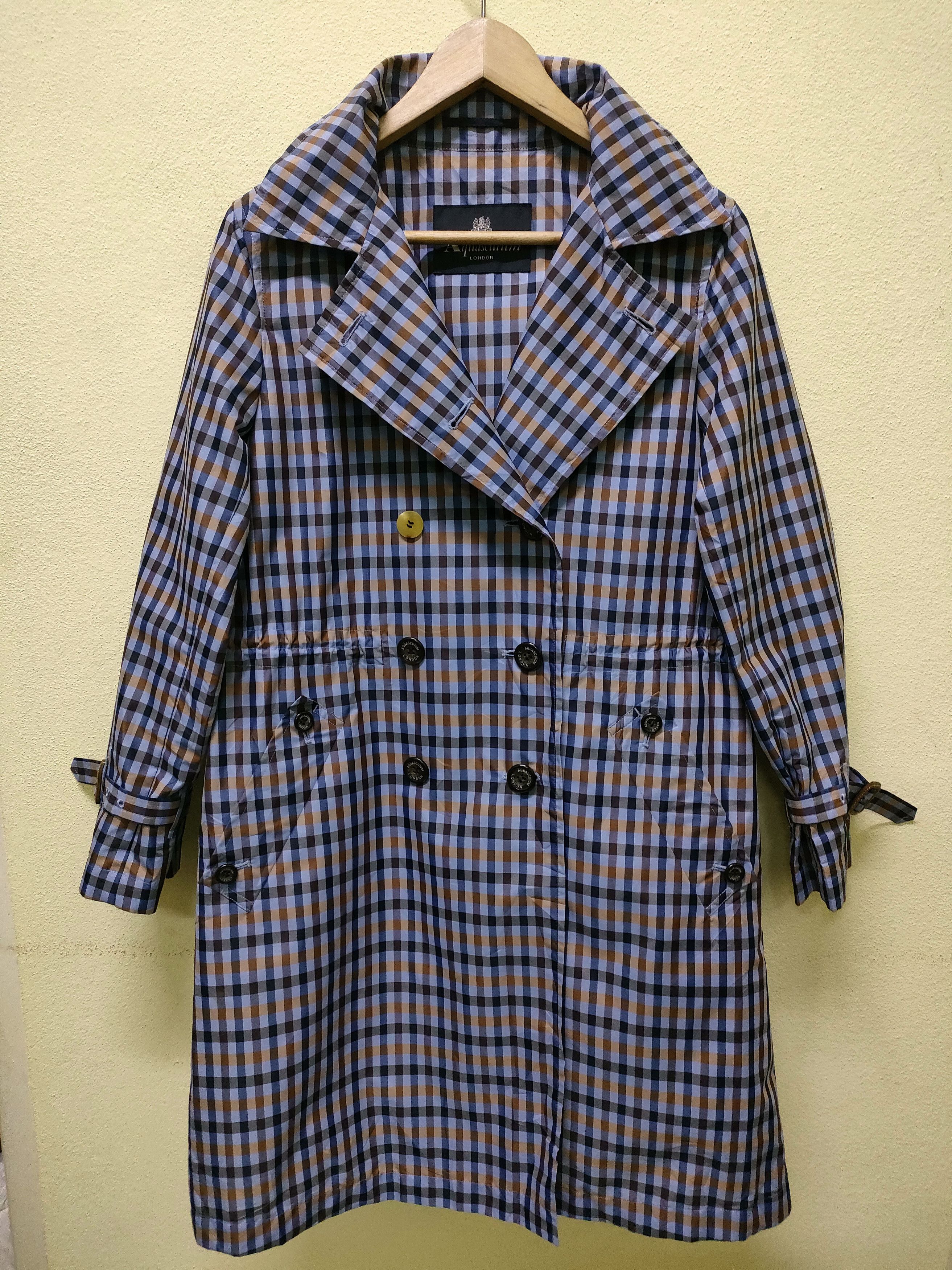 Aquascutum Aquascutum London Check Trenchcoat Size US S / EU 44-46 / 1 - 1 Thumbnail