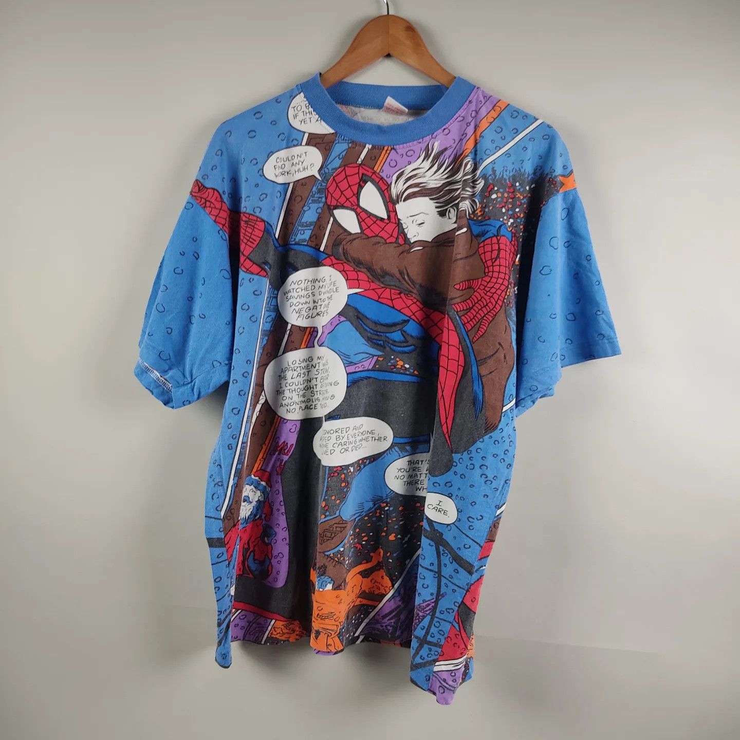 Marvel Comics × Vintage 90's Spiderman All Over Print Size US XL / EU 56 / 4 - 5 Thumbnail