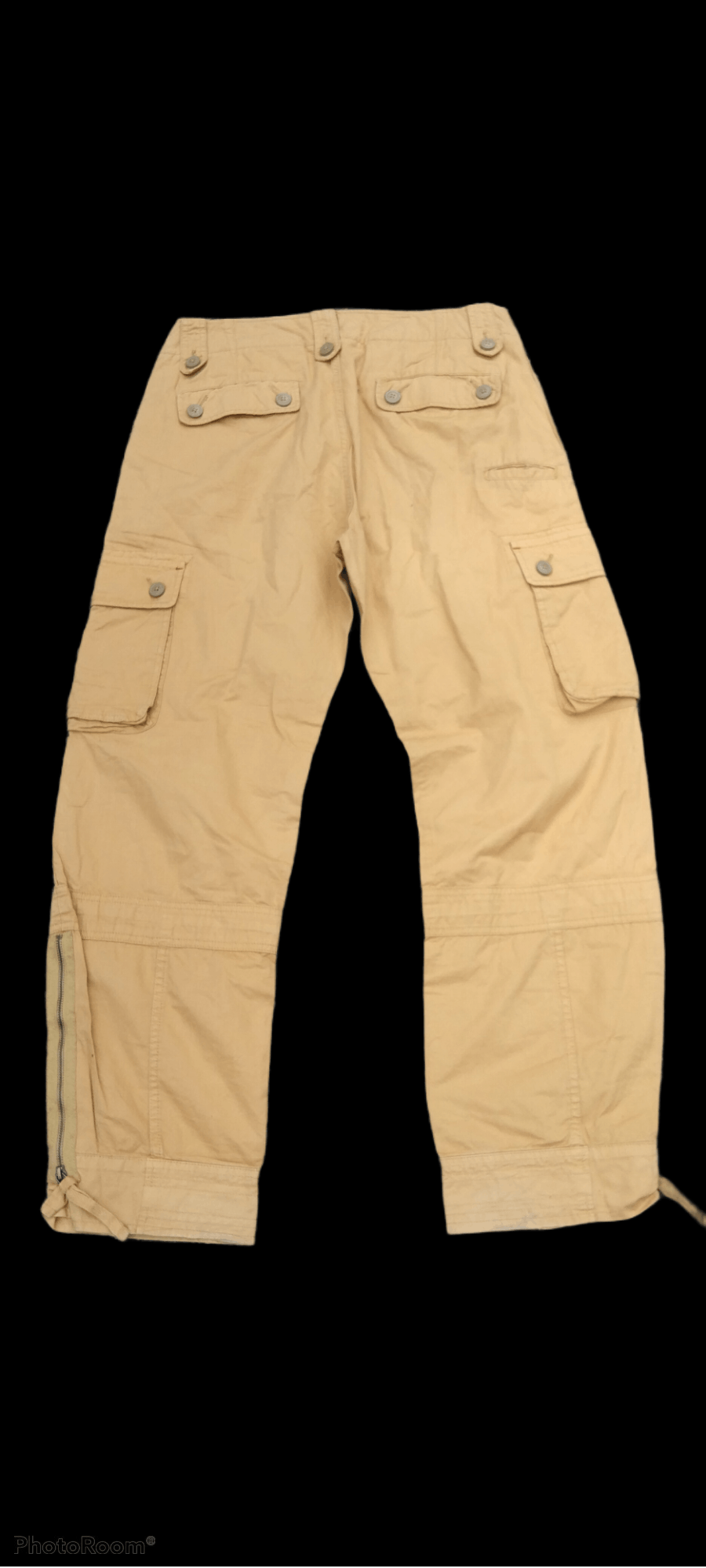 Japanese Brand JAPANESE TACTICAL BONDAGE CARGO PURPLE AND YELLOW PARACHUTE Size US 32 / EU 48 - 2 Thumbnail