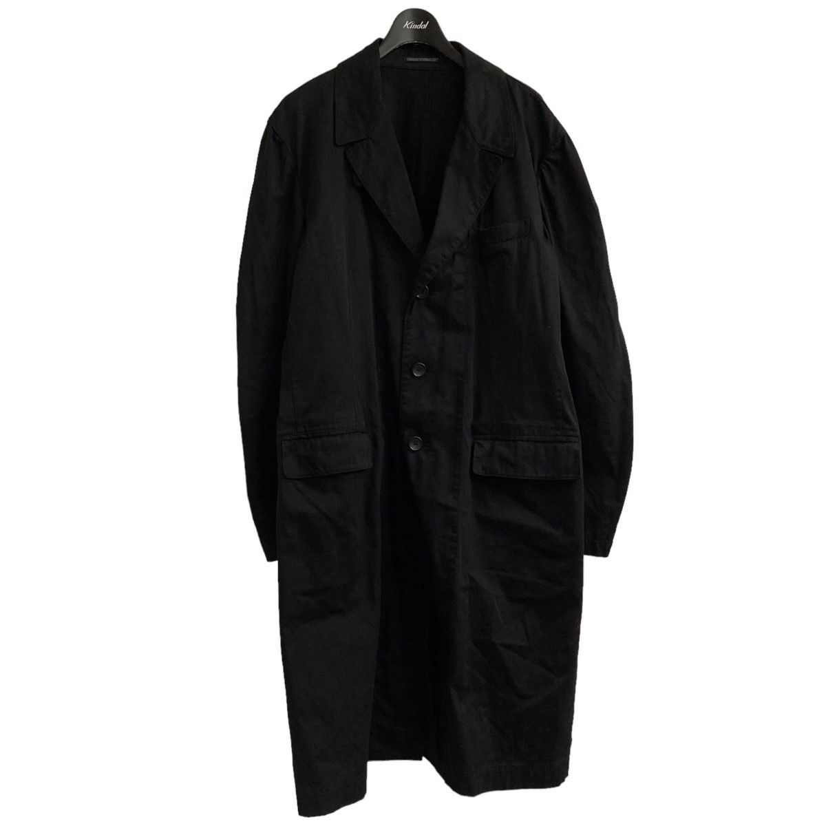 YOHJI YAMAMOTO pour homme 21AW COTTON TWILL LONG JACKET