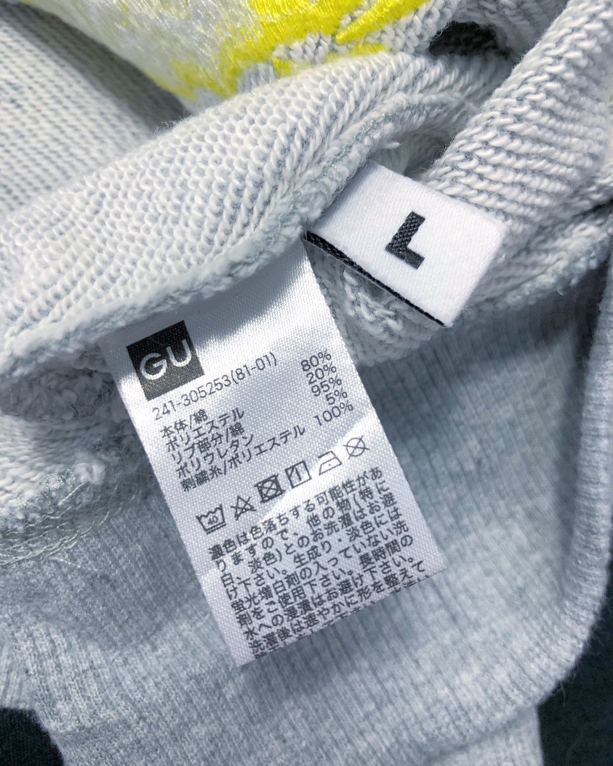 GU × Japanese Brand × Kim Jones Kim Jones X Gu SS18 Edge of The Looking Glass Sweatshirt Size US L / EU 52-54 / 3 - 10 Thumbnail