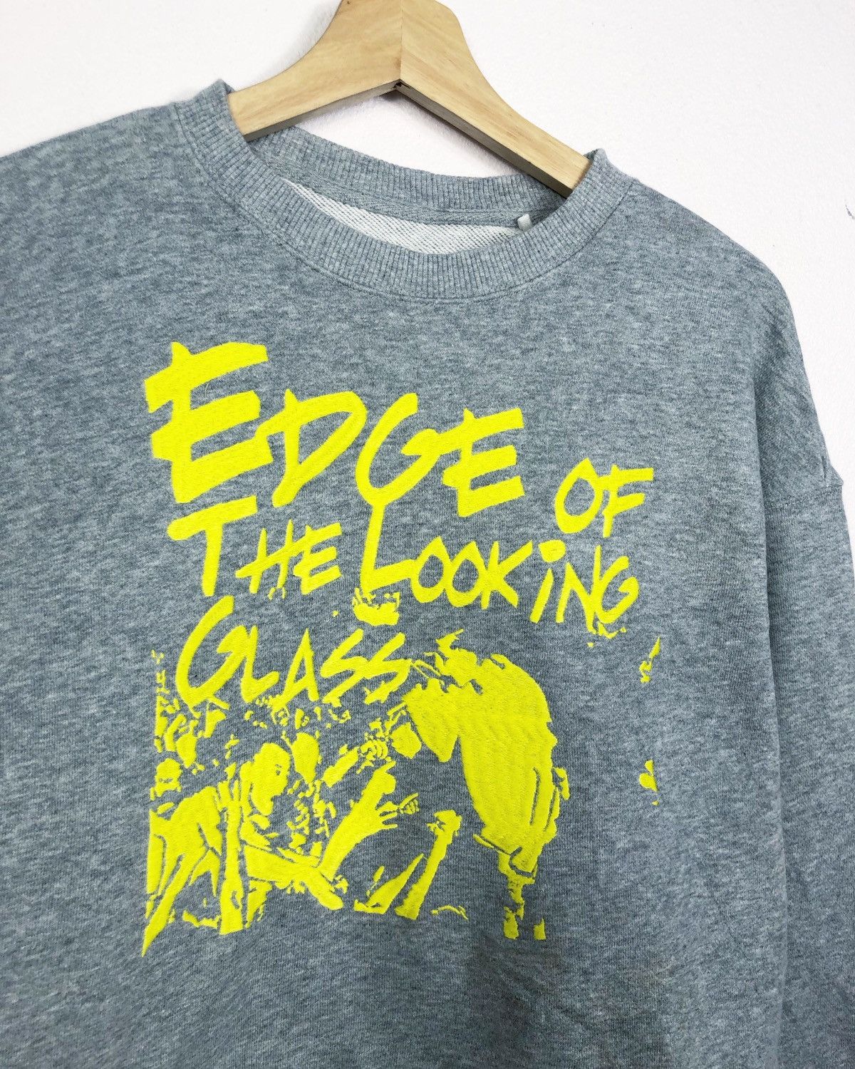 GU × Japanese Brand × Kim Jones Kim Jones X Gu SS18 Edge of The Looking Glass Sweatshirt Size US L / EU 52-54 / 3 - 3 Thumbnail