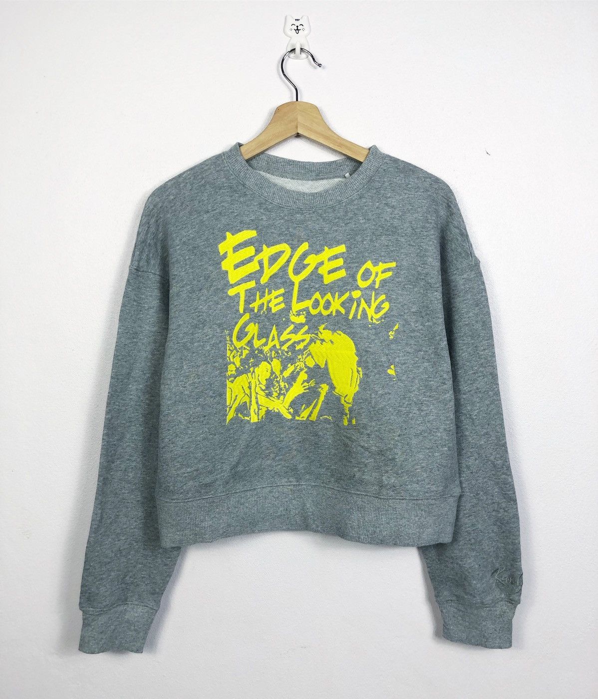GU × Japanese Brand × Kim Jones Kim Jones X Gu SS18 Edge of The Looking Glass Sweatshirt Size US L / EU 52-54 / 3 - 1 Thumbnail