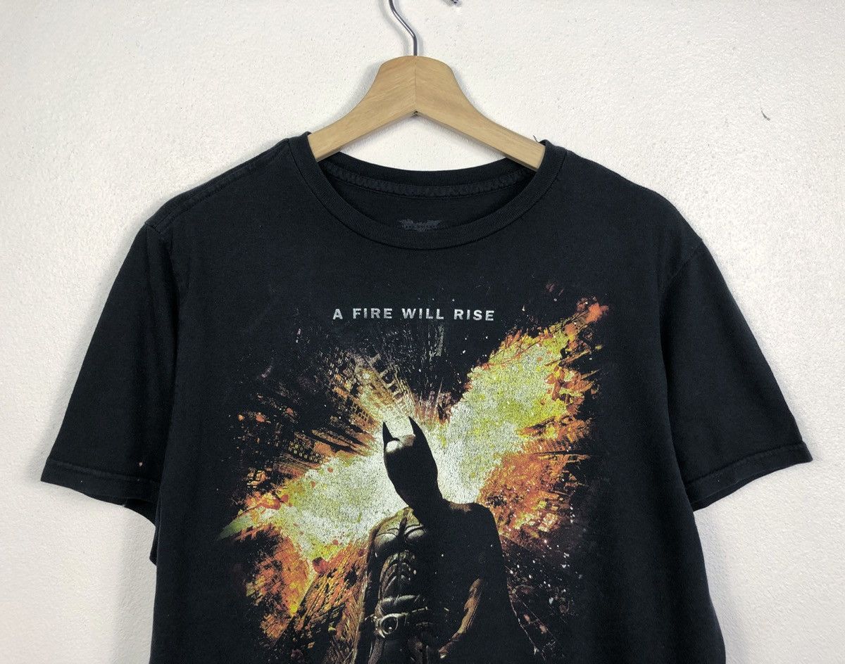 DC Comics Rare The Dark Knight Rises Movie Tees / Batman Size US M / EU 48-50 / 2 - 2 Thumbnail