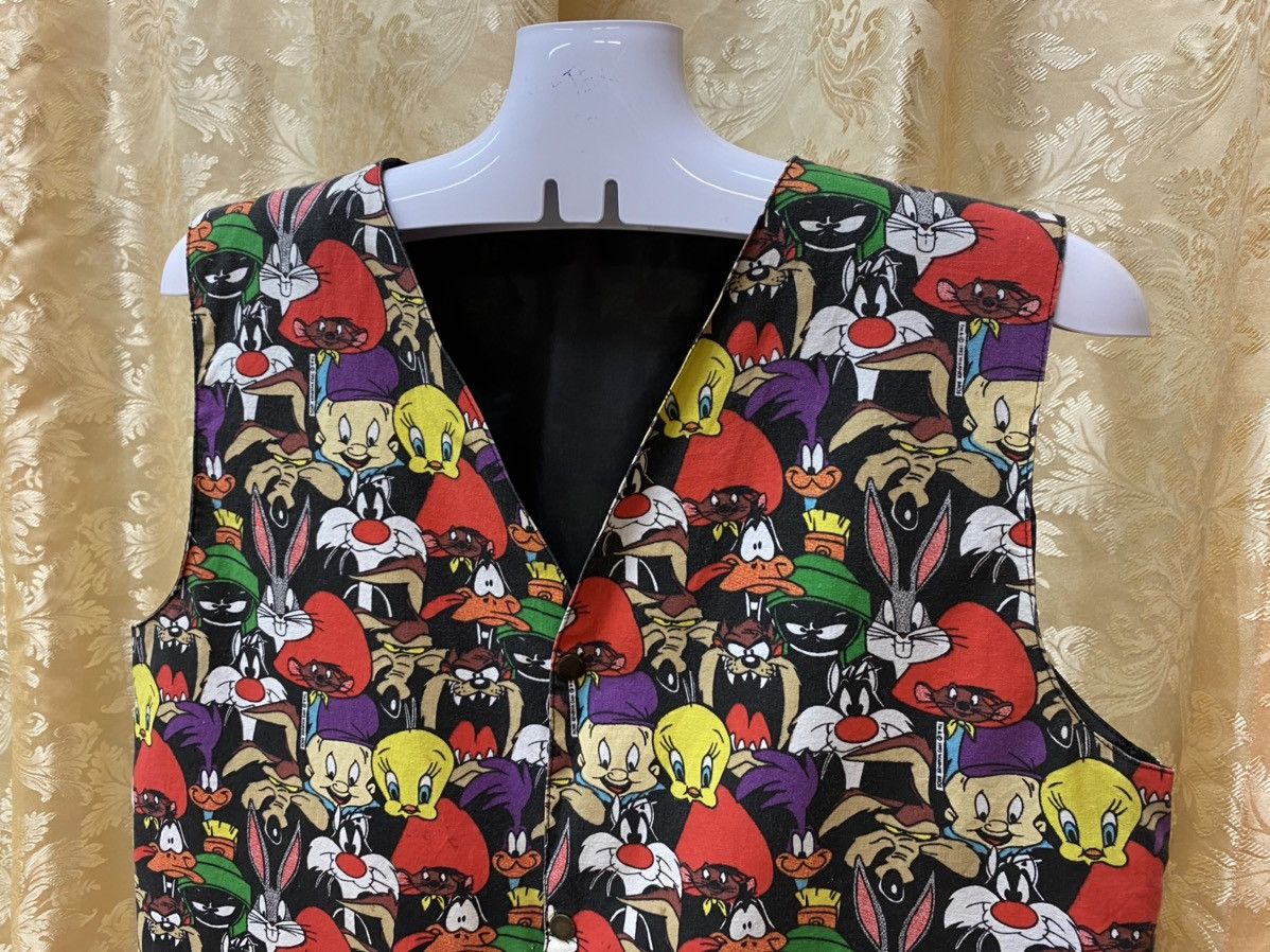 Anime × Cartoon Network 🔥 Full Print Design Vest by JEUNATOUT Size US XS / EU 42 / 0 - 4 Thumbnail