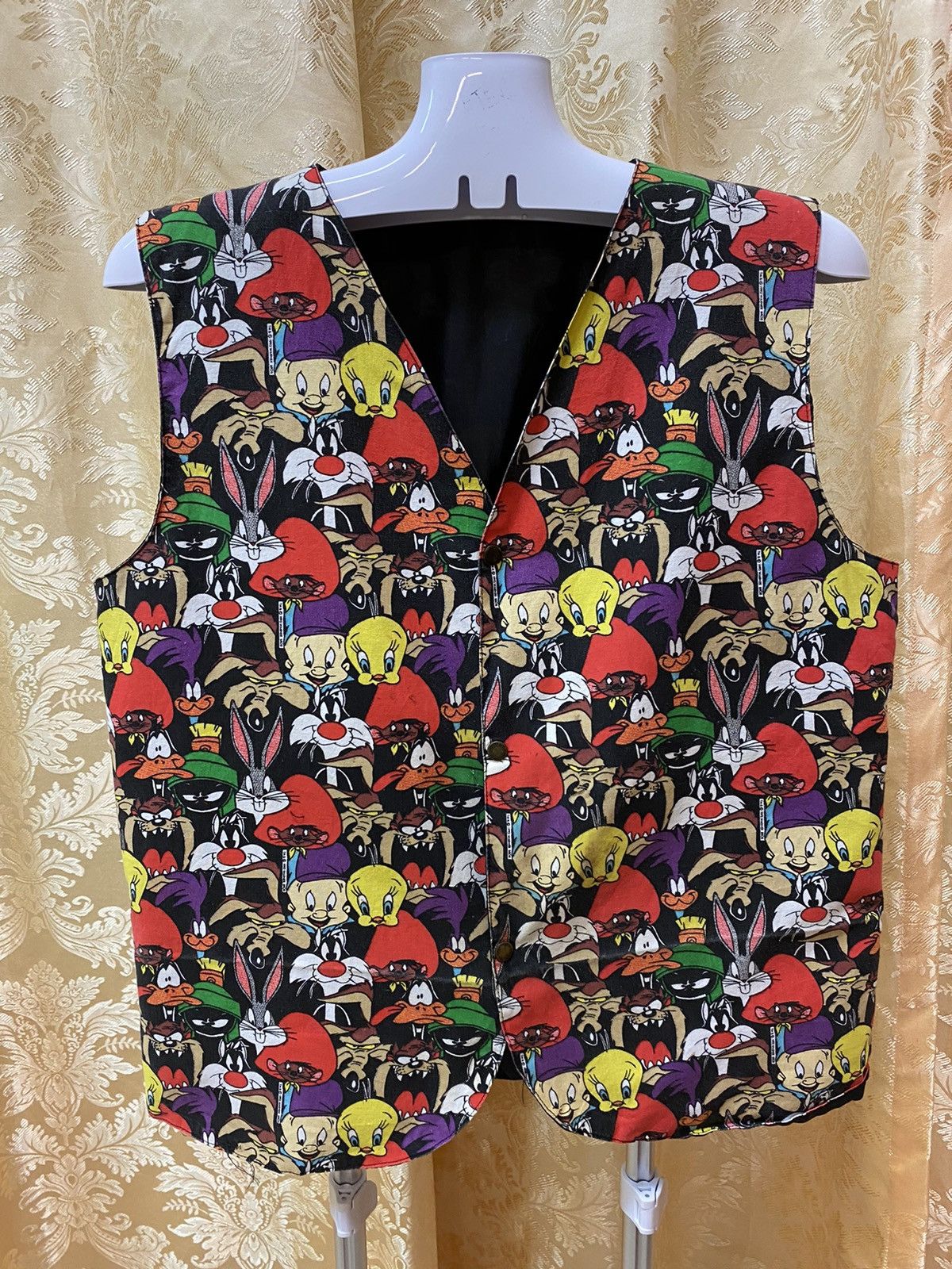 Anime × Cartoon Network 🔥 Full Print Design Vest by JEUNATOUT Size US XS / EU 42 / 0 - 2 Thumbnail