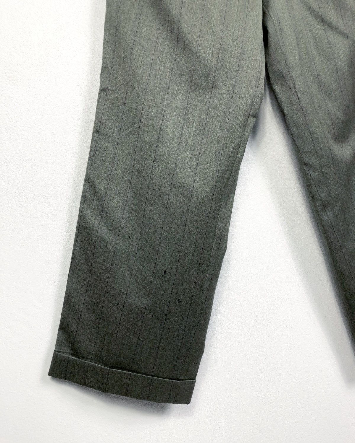 Moschino Rare Vintage Moschino Uomo Wool Slack Pants Size US 28 / EU 44 - 3 Thumbnail
