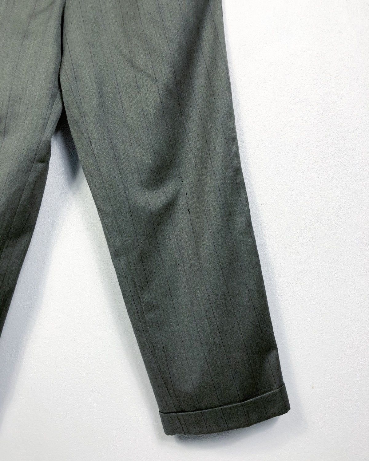 Moschino Rare Vintage Moschino Uomo Wool Slack Pants Size US 28 / EU 44 - 4 Thumbnail