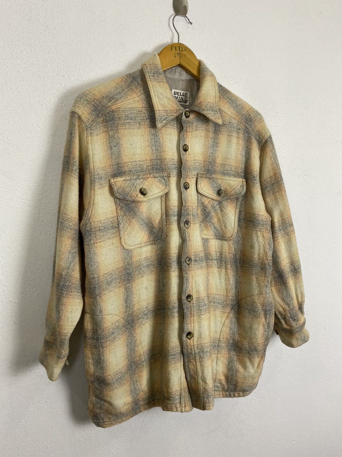 Flannel × Japanese Brand GK158 BELLE PAULE FLANNEL JACKET Size US M / EU 48-50 / 2 - 3 Thumbnail