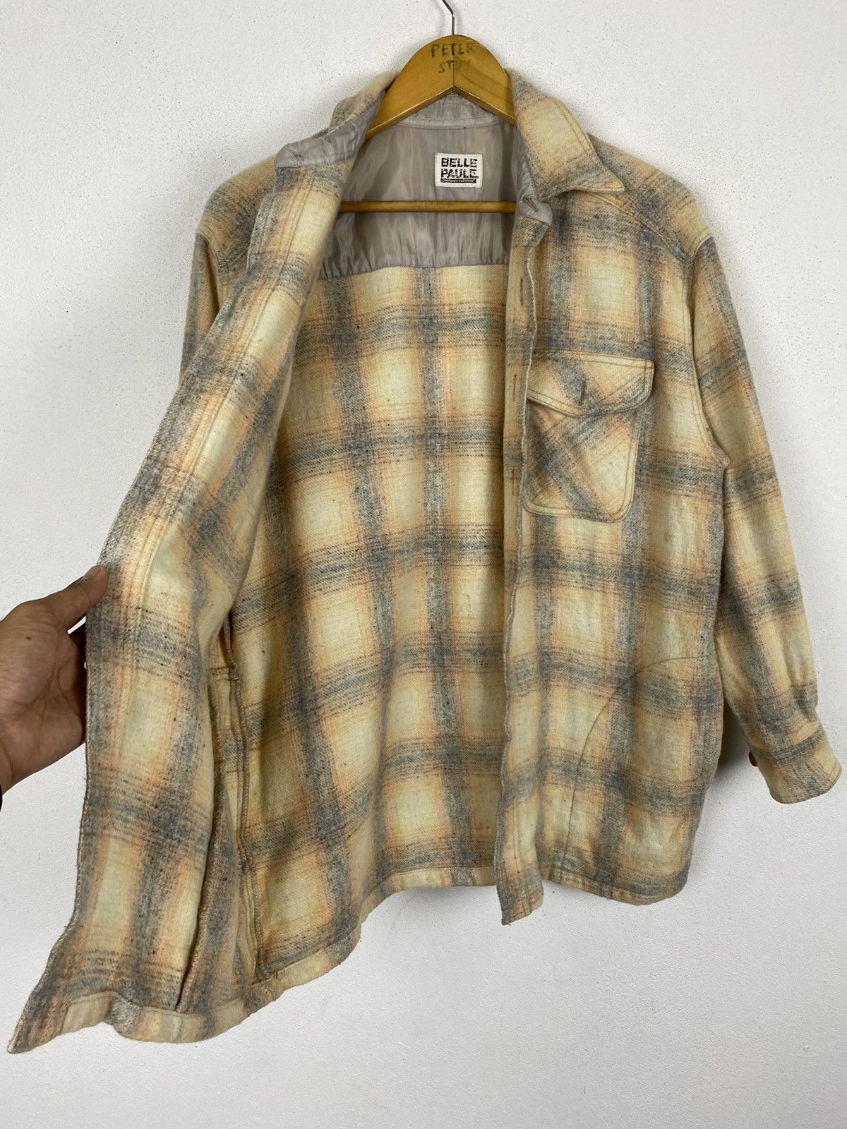 Flannel × Japanese Brand GK158 BELLE PAULE FLANNEL JACKET Size US M / EU 48-50 / 2 - 5 Thumbnail