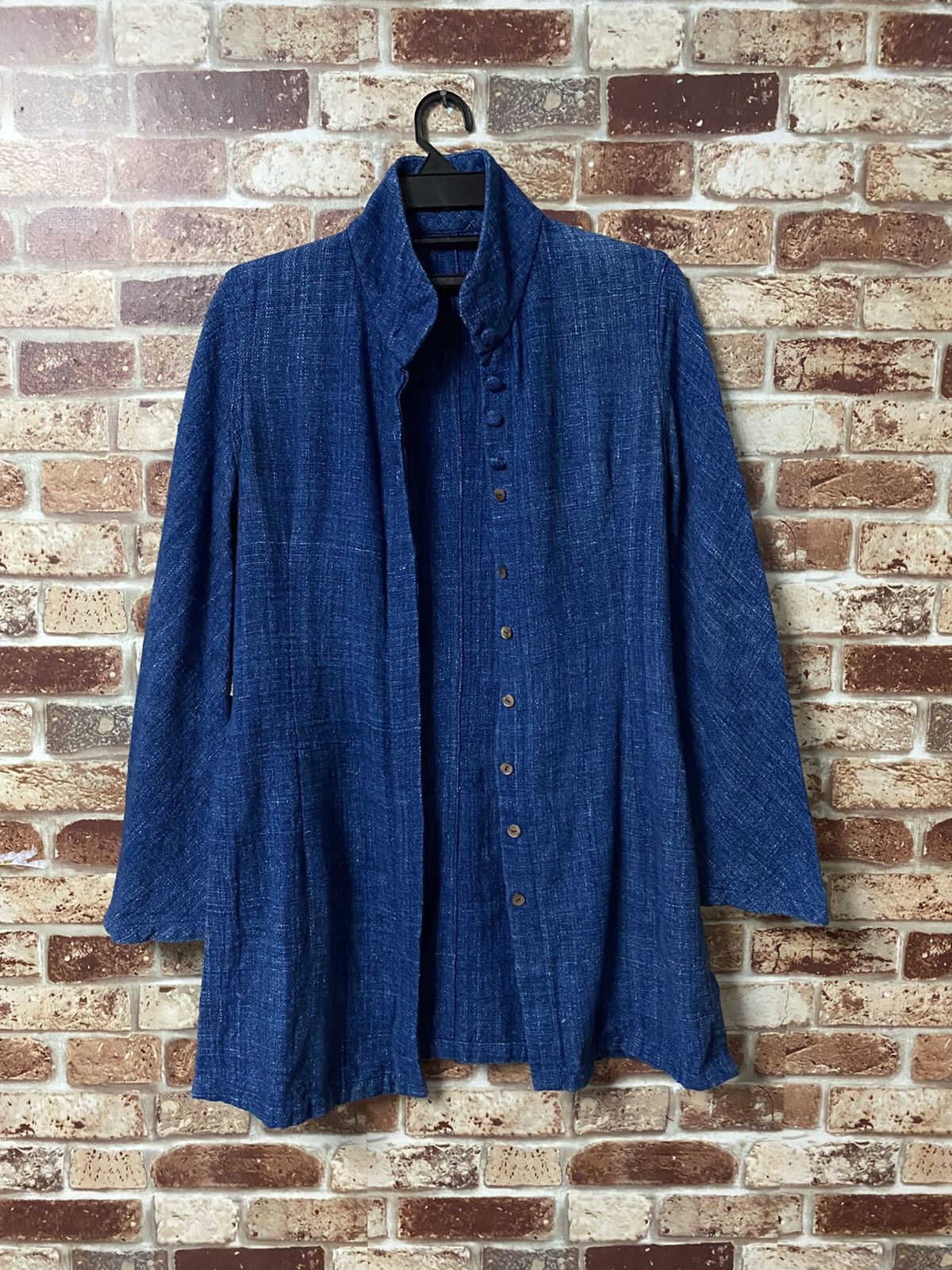 Handmade × Indigo HAND MADE by USAATO KHAKI JACKET Size US XS / EU 42 / 0 - 2 Thumbnail