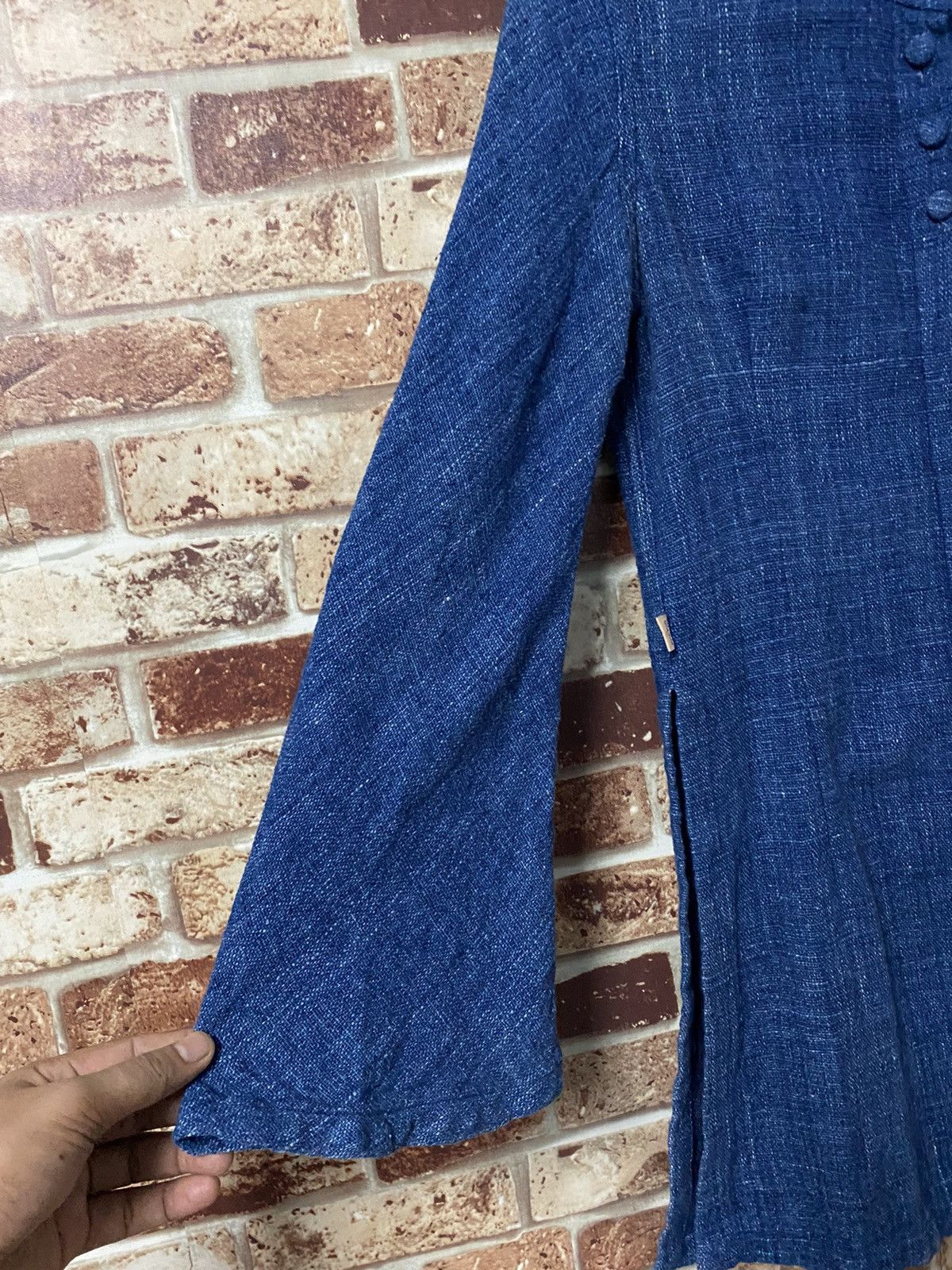 Handmade × Indigo HAND MADE by USAATO KHAKI JACKET Size US XS / EU 42 / 0 - 6 Thumbnail