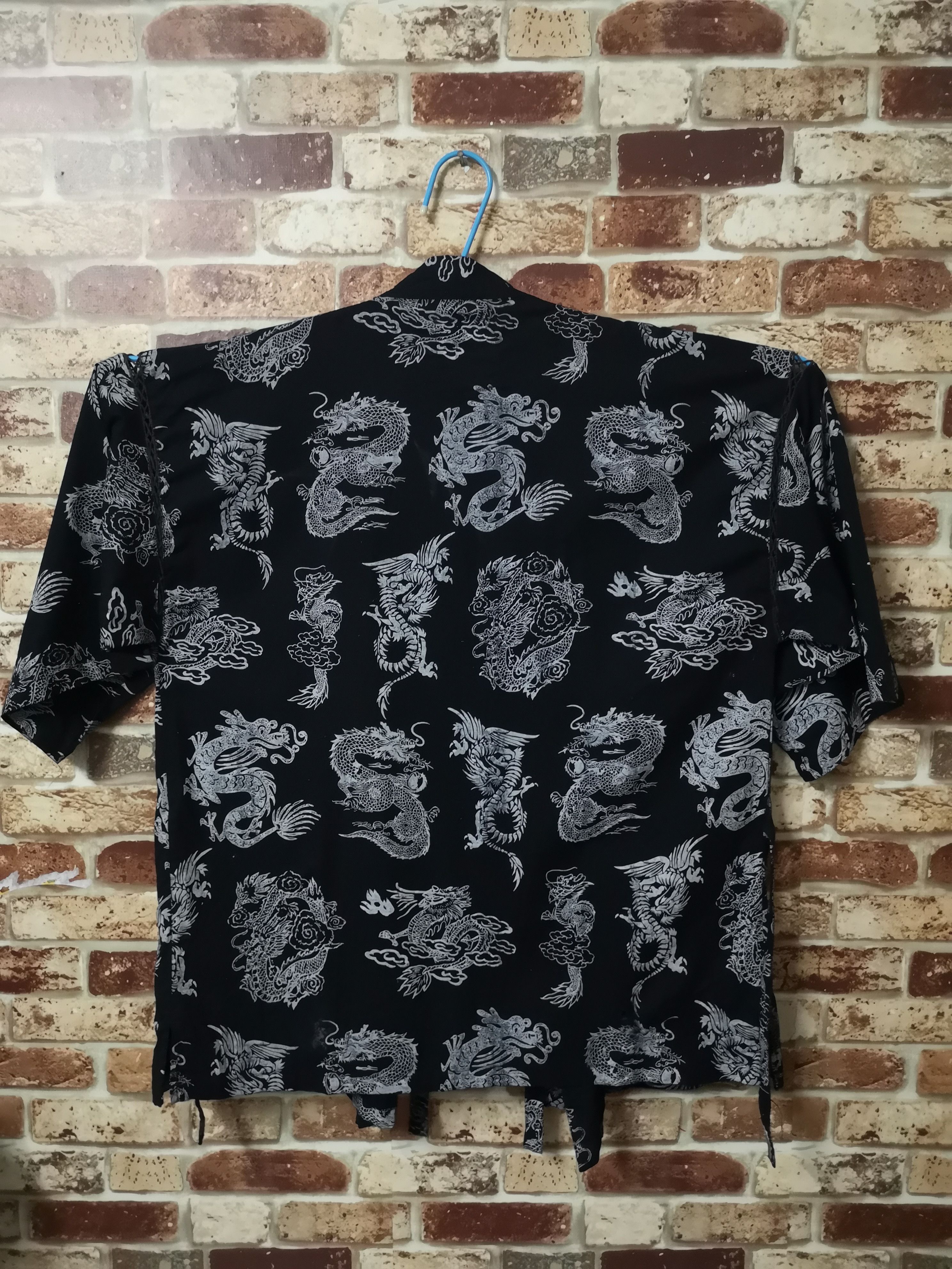 Japanese Brand Kimono Dragon Design Good Style Size US M / EU 48-50 / 2 - 2 Thumbnail
