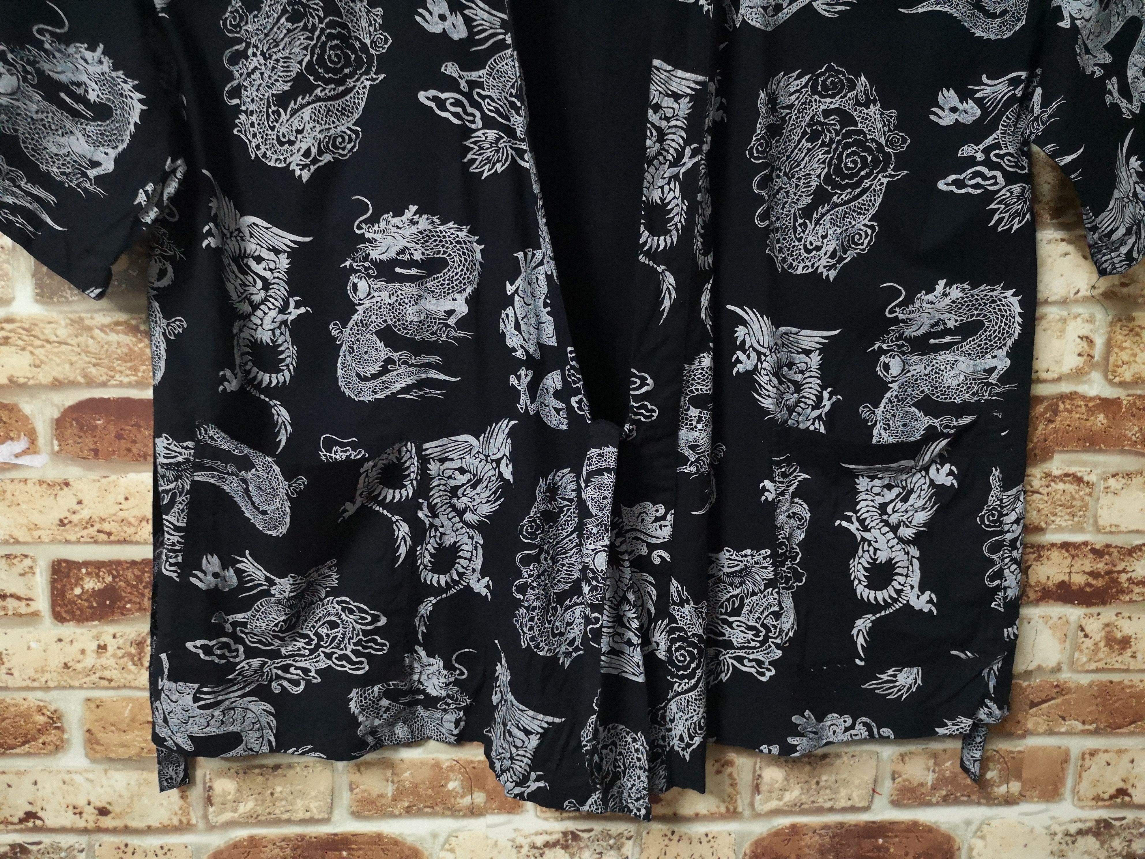 Japanese Brand Kimono Dragon Design Good Style Size US M / EU 48-50 / 2 - 4 Thumbnail