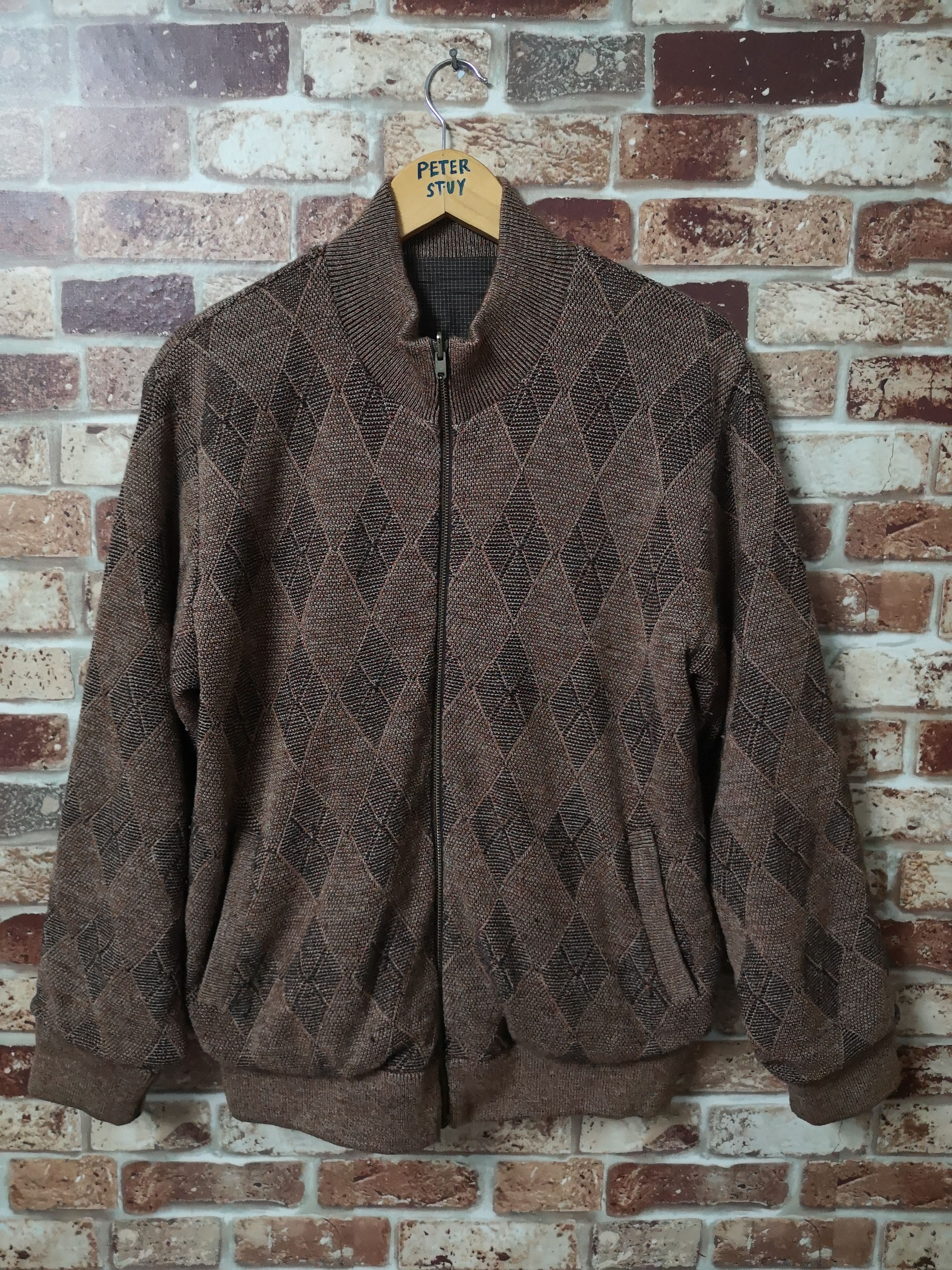 Japanese Brand NICE DESIGN REVESIBLE SWEATER Size US M / EU 48-50 / 2 - 1 Thumbnail