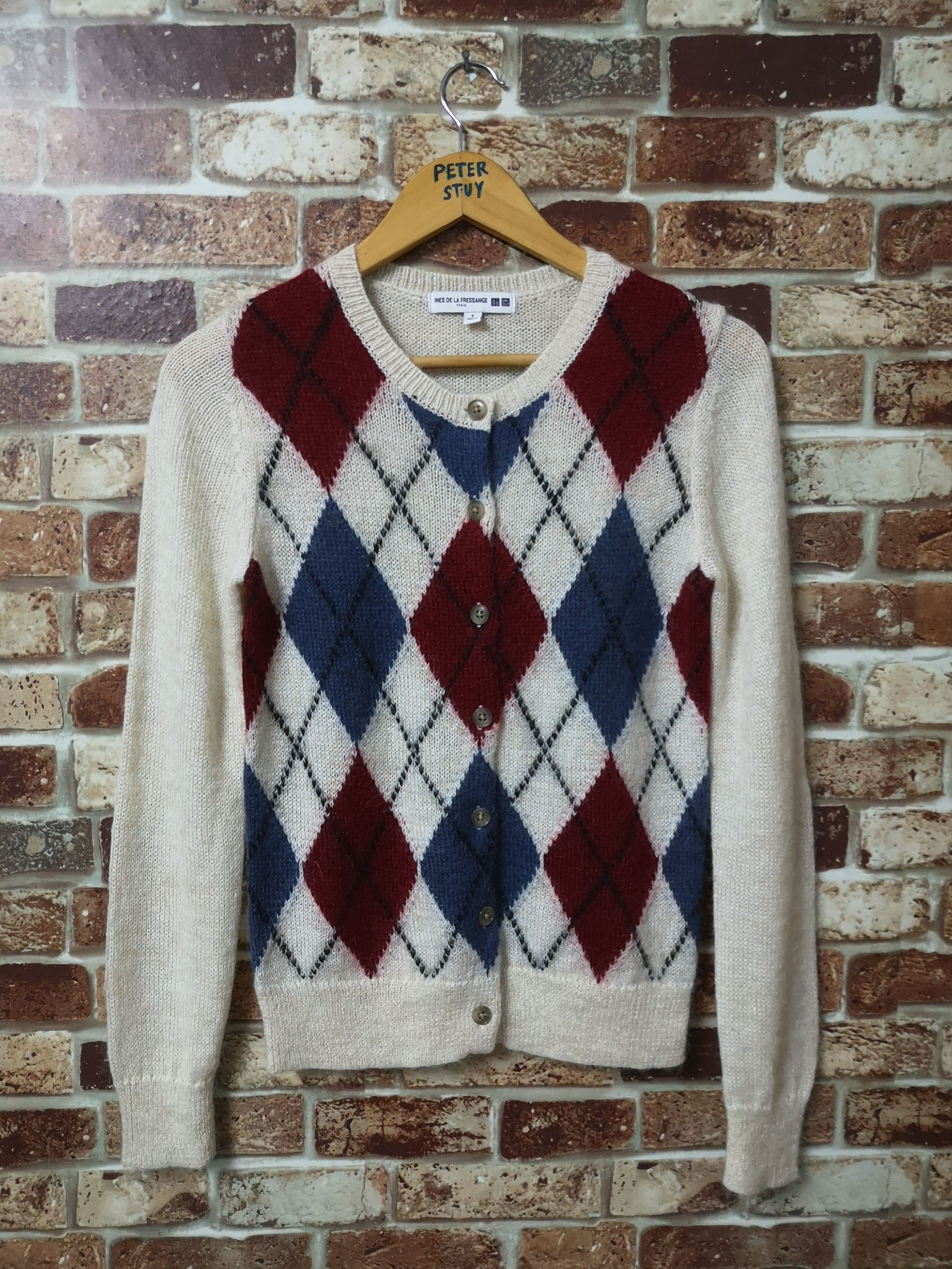 Other × Uniqlo NICE DESIGN KNITEWEAR BUTTON UPS INES DE LA FRESSANGE Size US S / EU 44-46 / 1 - 1 Thumbnail