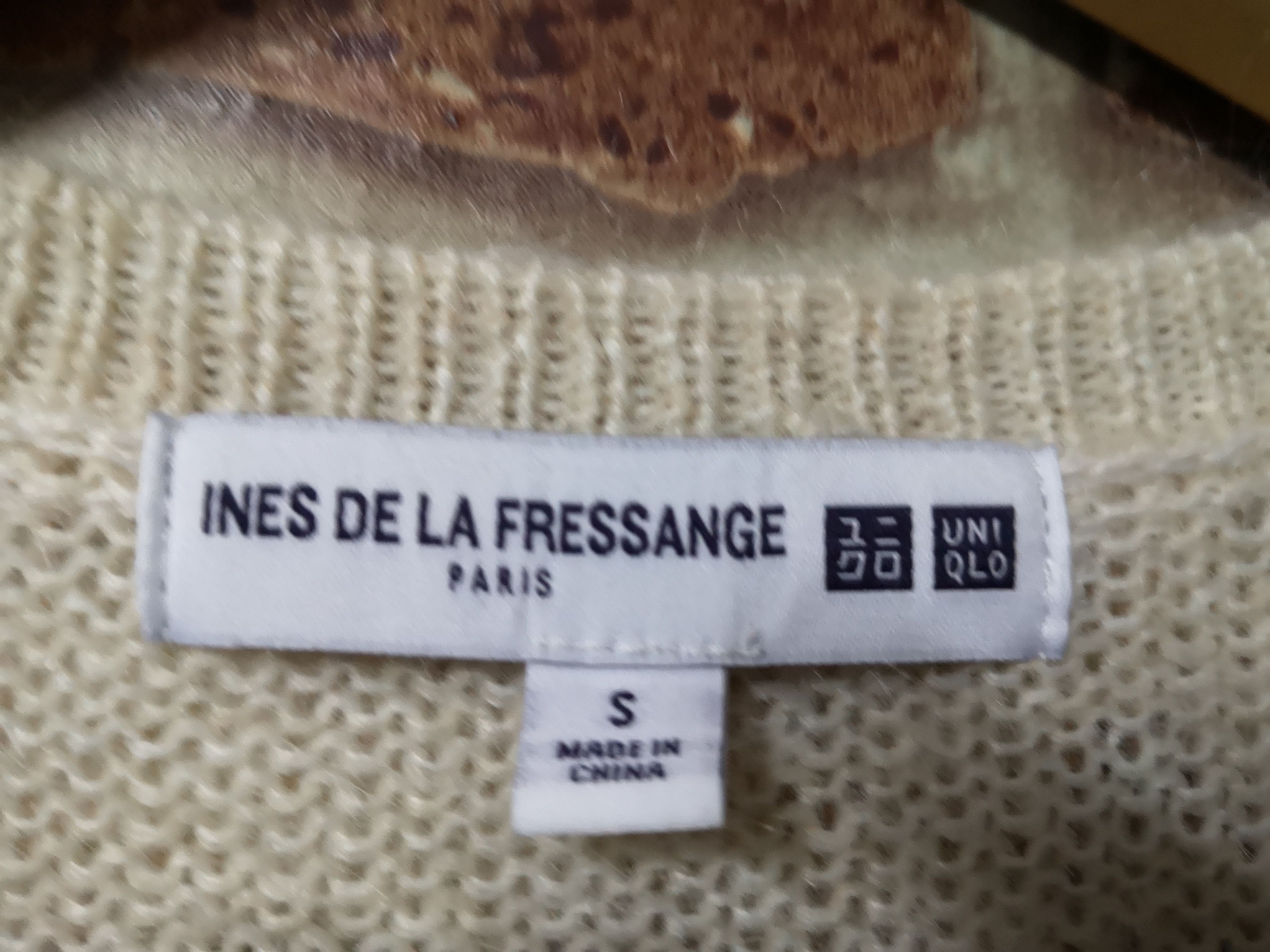 Other × Uniqlo NICE DESIGN KNITEWEAR BUTTON UPS INES DE LA FRESSANGE Size US S / EU 44-46 / 1 - 4 Thumbnail