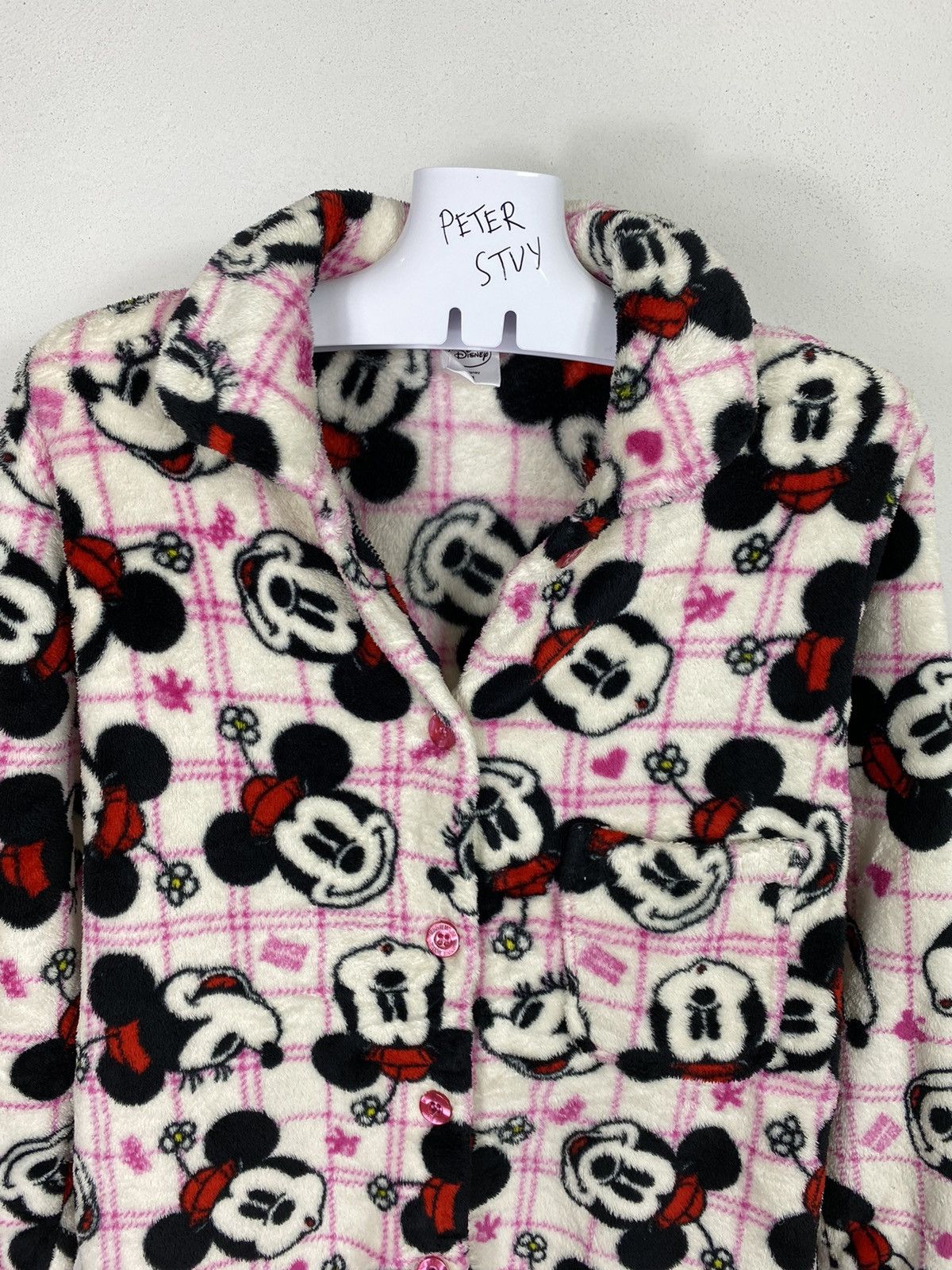 Cartoon Network × Disney × Mickey Mouse Minnie Mouse Full Print Fleese Sleeping Button Jacket Size US M / EU 48-50 / 2 - 3 Thumbnail