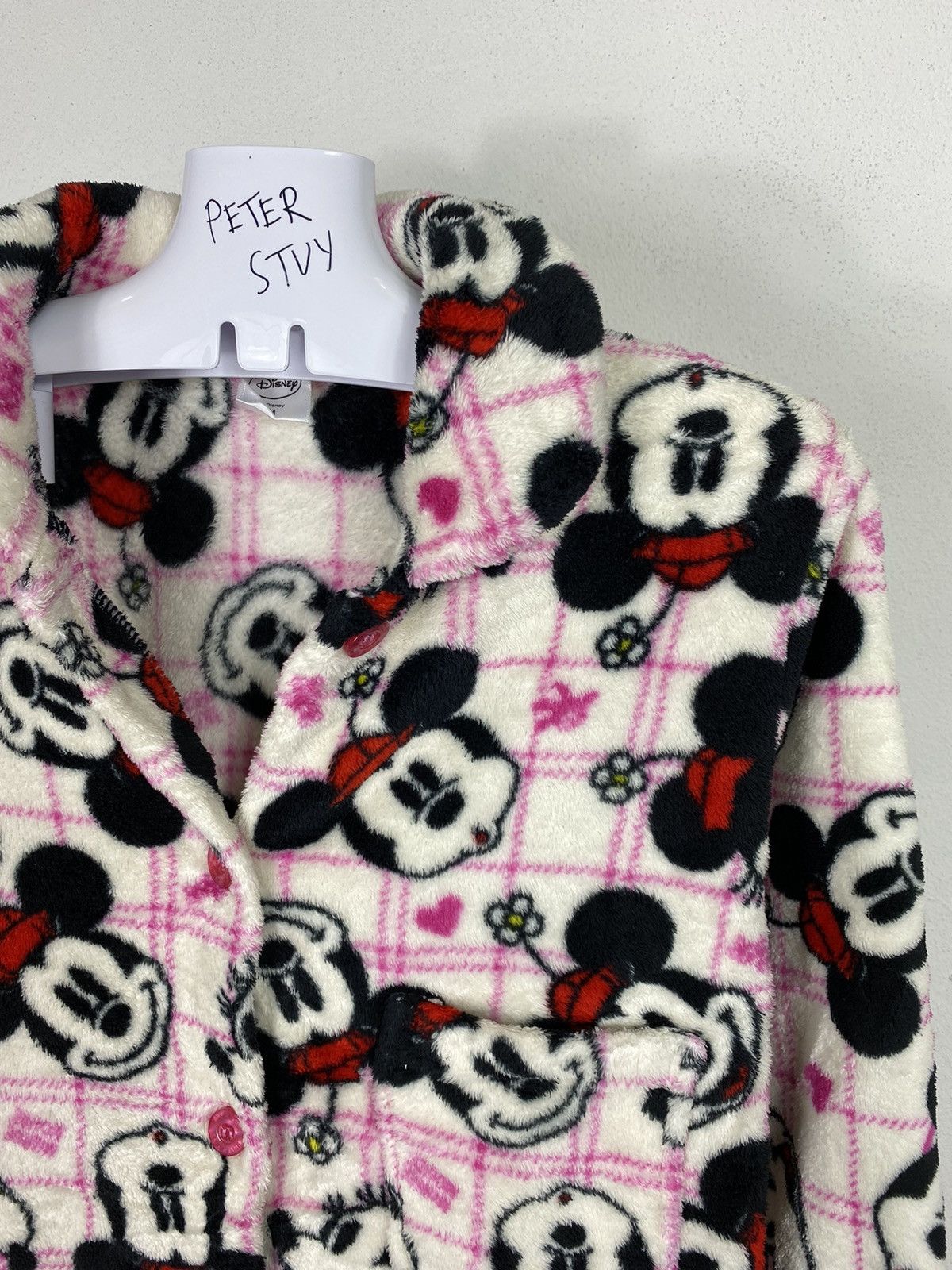 Cartoon Network × Disney × Mickey Mouse Minnie Mouse Full Print Fleese Sleeping Button Jacket Size US M / EU 48-50 / 2 - 5 Thumbnail