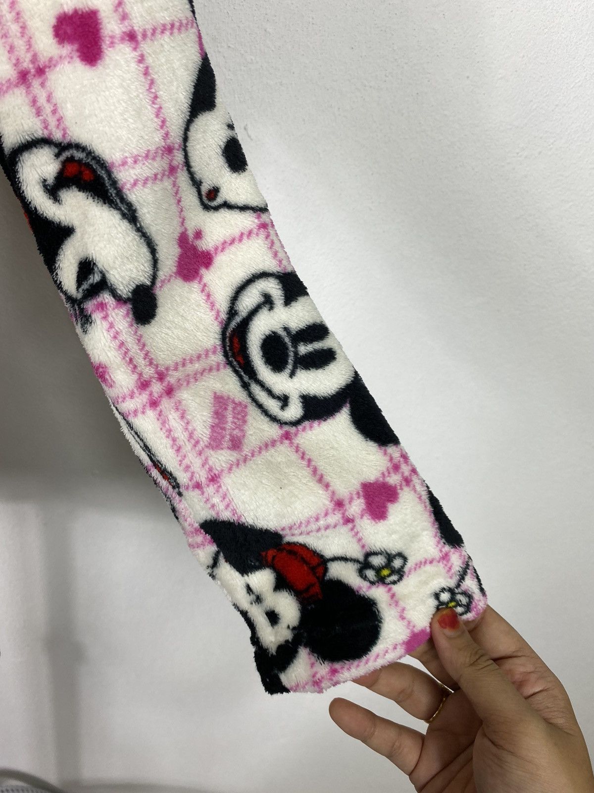 Cartoon Network × Disney × Mickey Mouse Minnie Mouse Full Print Fleese Sleeping Button Jacket Size US M / EU 48-50 / 2 - 7 Thumbnail