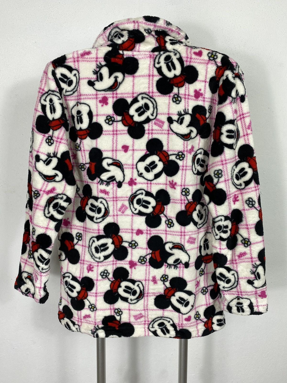 Cartoon Network × Disney × Mickey Mouse Minnie Mouse Full Print Fleese Sleeping Button Jacket Size US M / EU 48-50 / 2 - 2 Thumbnail