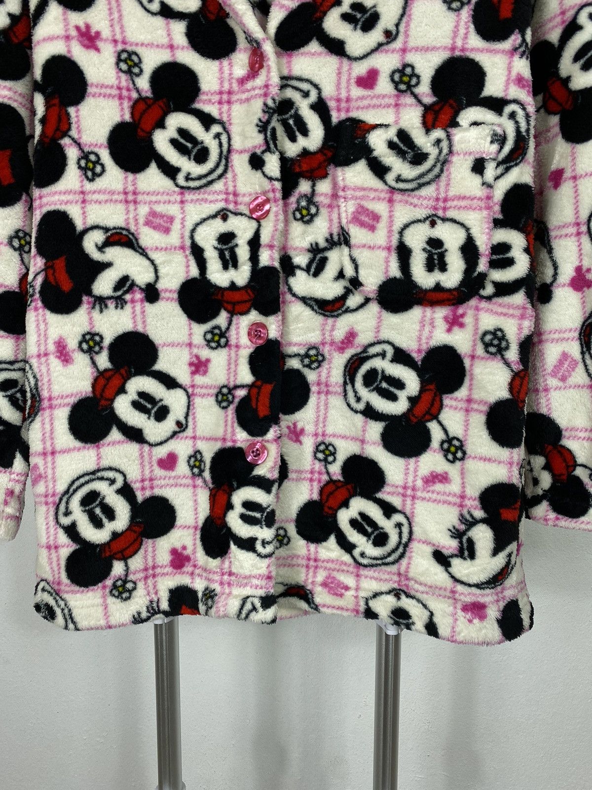 Cartoon Network × Disney × Mickey Mouse Minnie Mouse Full Print Fleese Sleeping Button Jacket Size US M / EU 48-50 / 2 - 4 Thumbnail