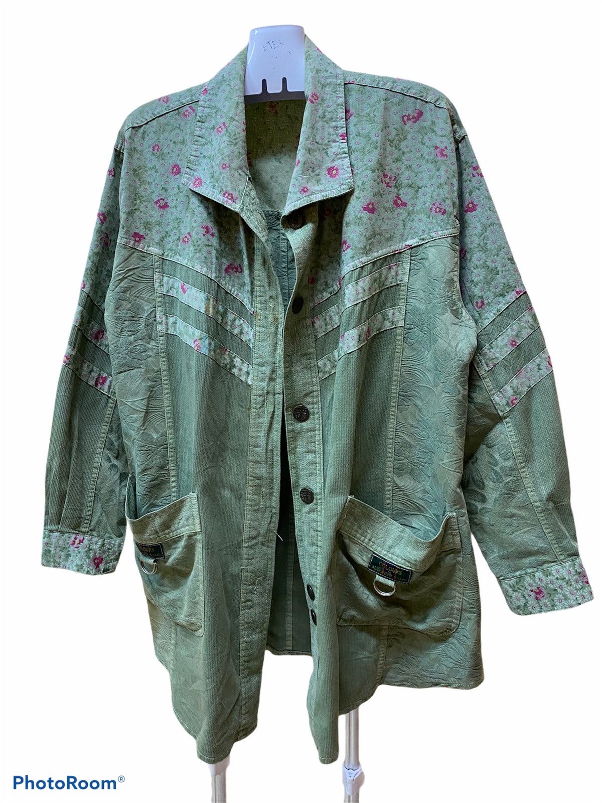 Alexander Julian Colours by Alexander Julians Floral Cotton Jacket Style Size US XL / EU 56 / 4 - 2 Thumbnail