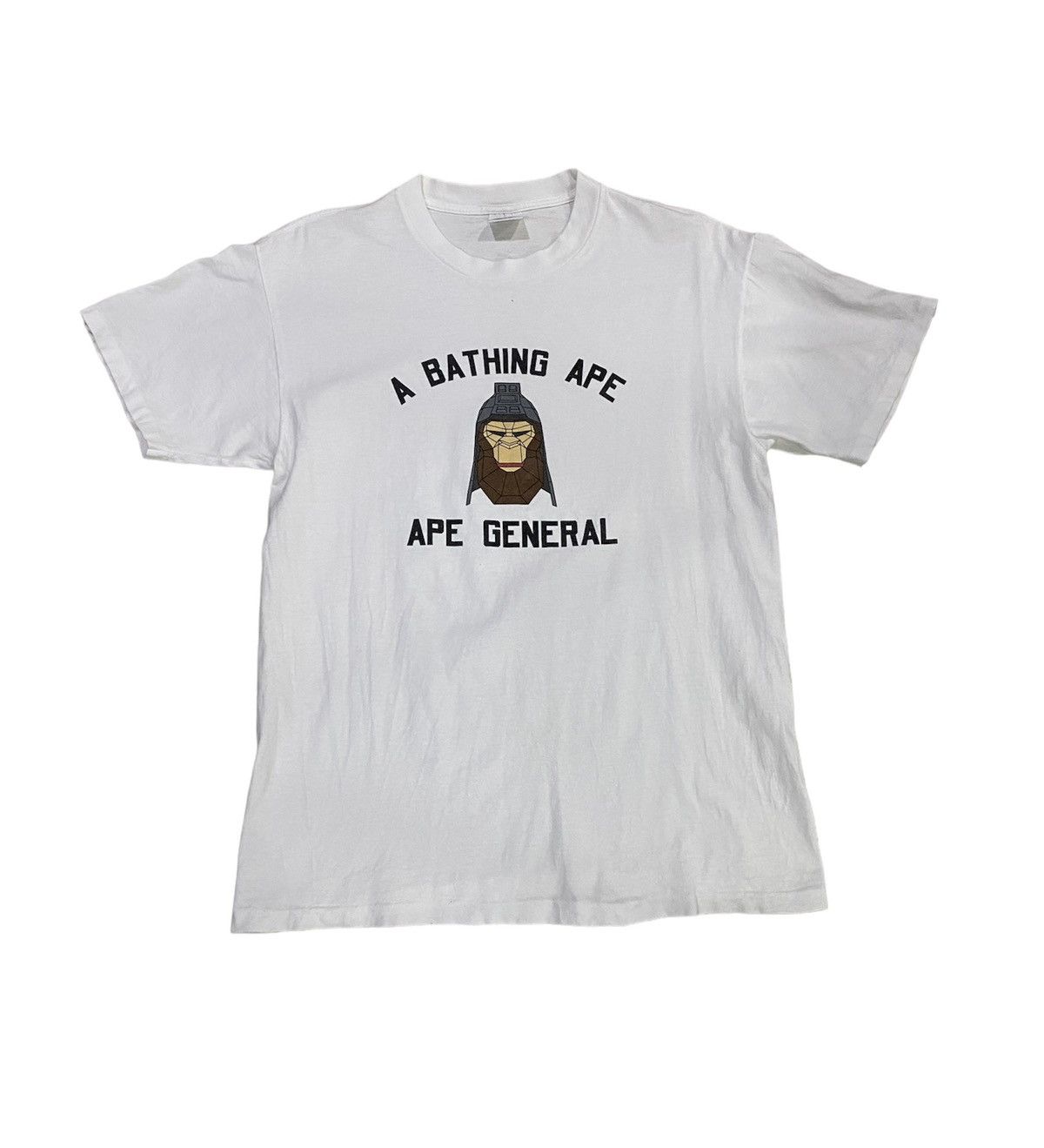 outlets cheapest Vintage Bape General Anvil Tag tshirt