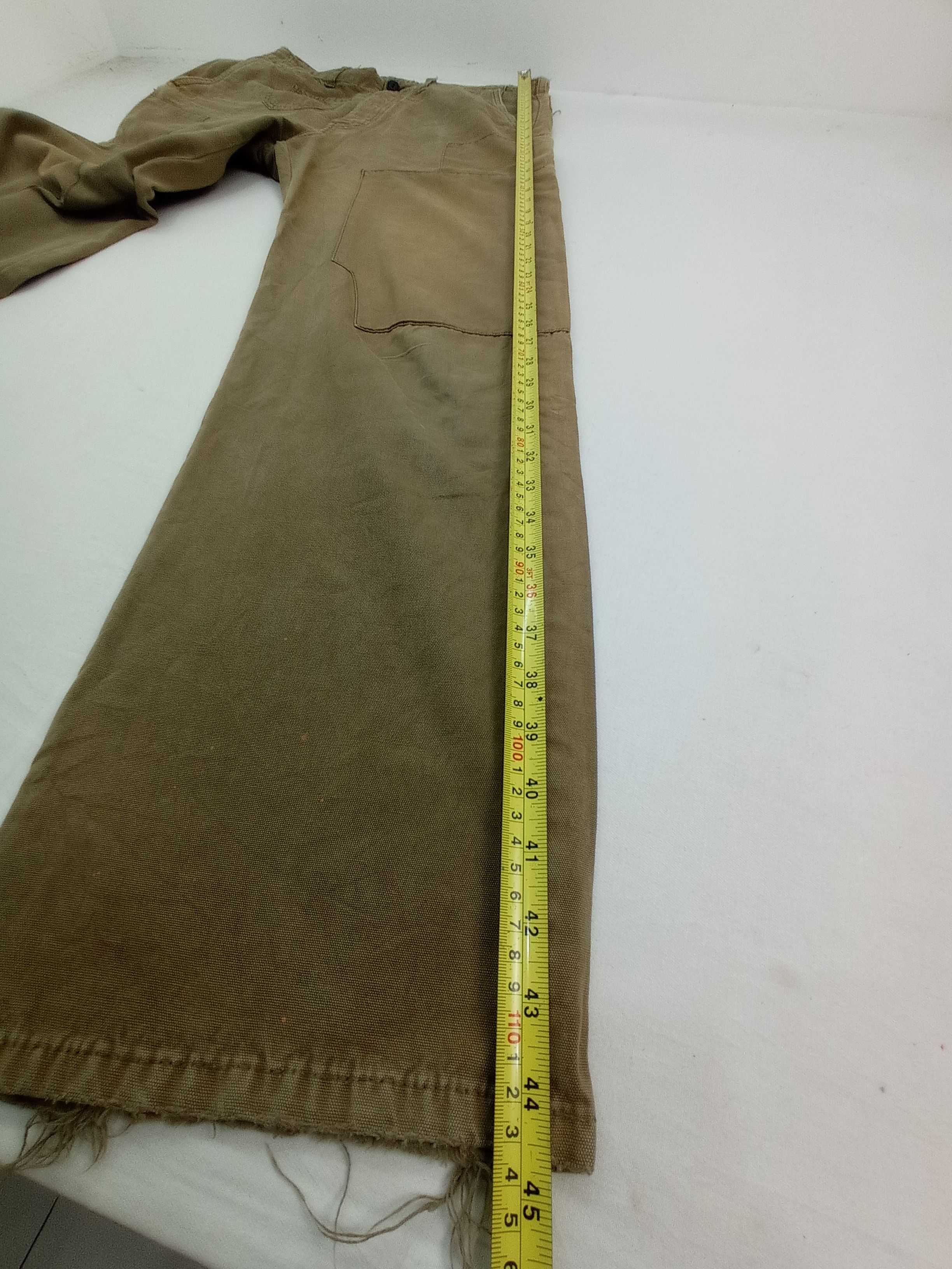Japanese Brand Vintage One True Double Knee Workwear Pants Size US 32 / EU 48 - 17 Thumbnail