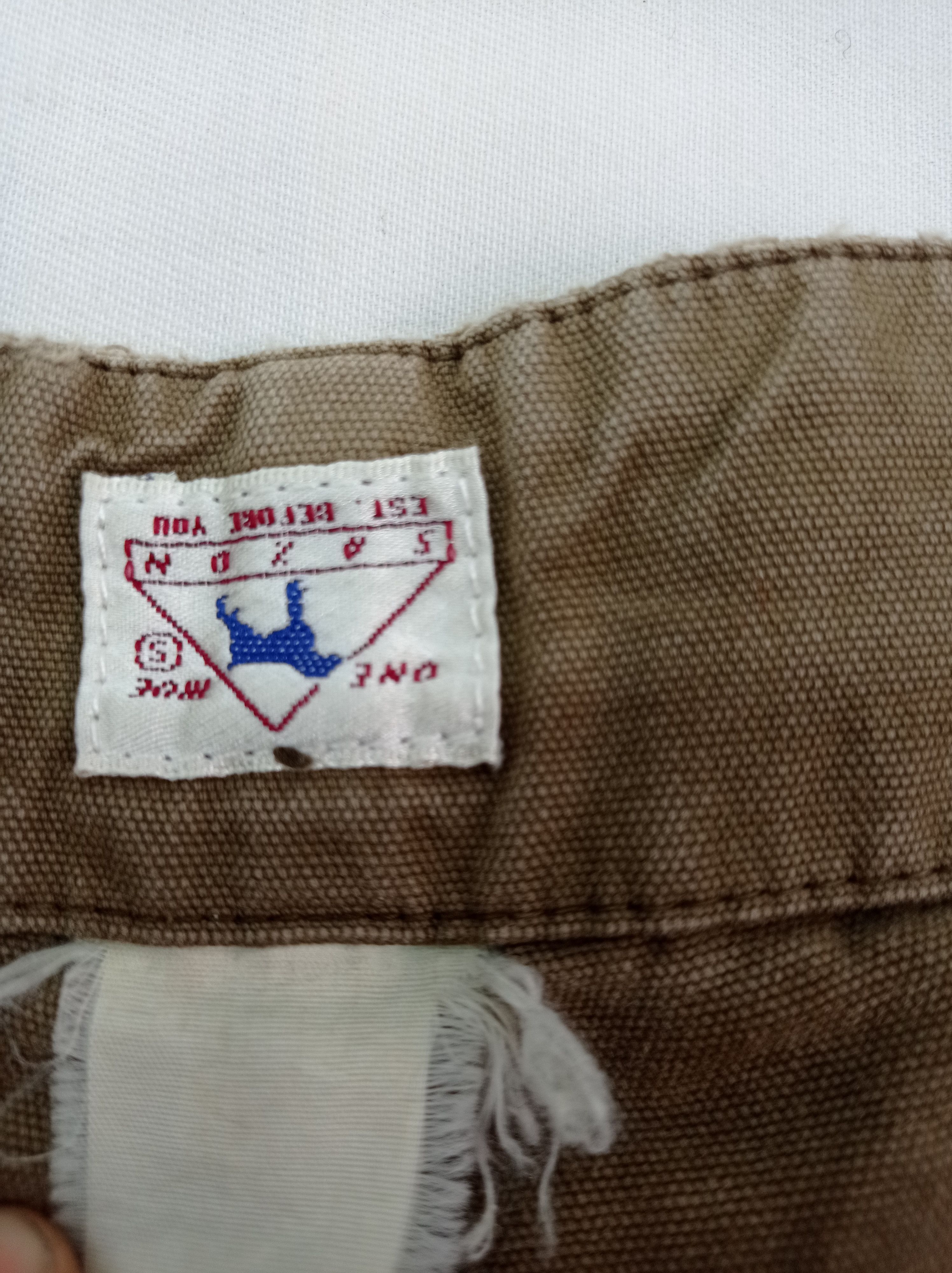 Japanese Brand Vintage One True Double Knee Workwear Pants Size US 32 / EU 48 - 3 Thumbnail