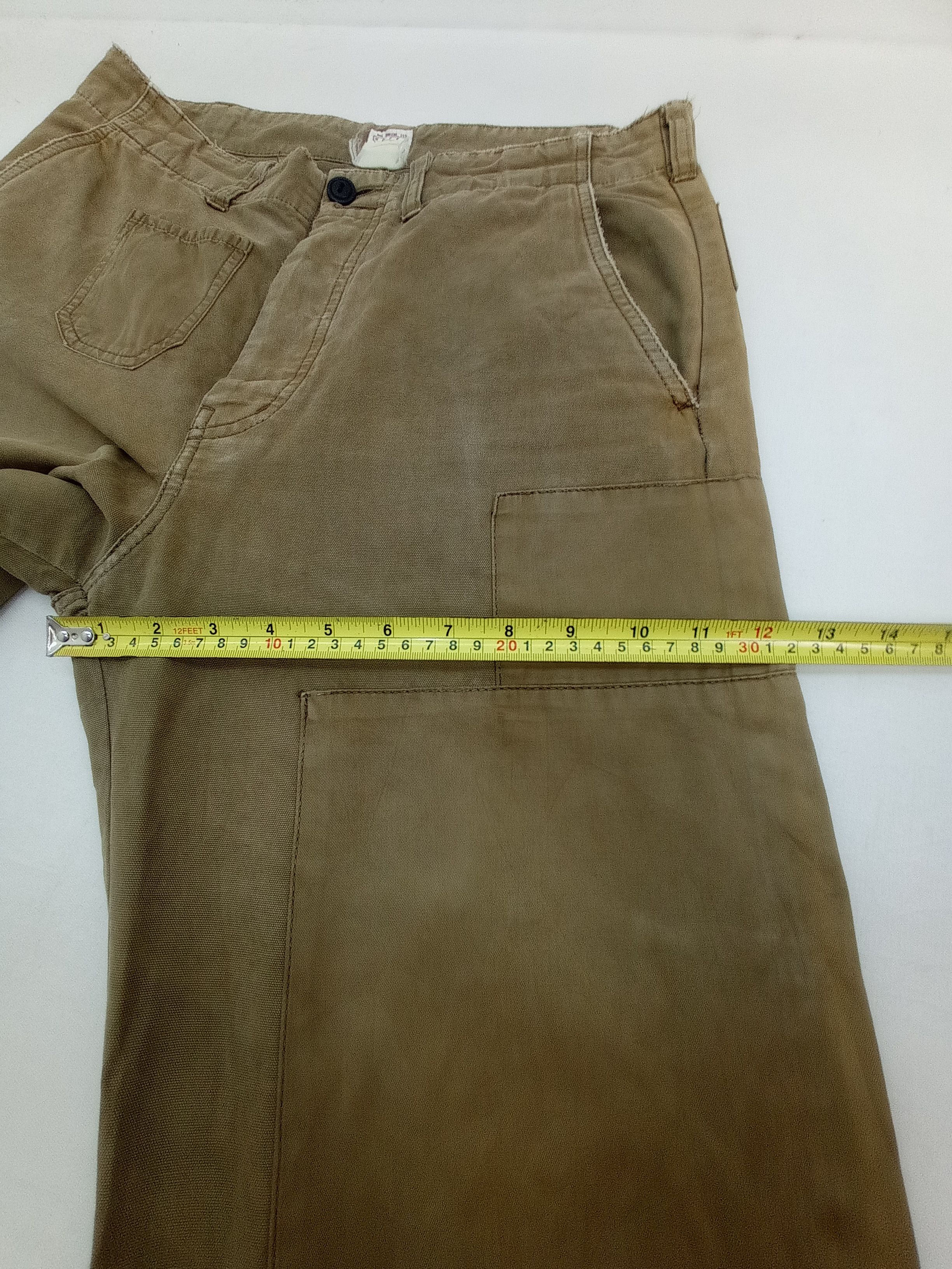 Japanese Brand Vintage One True Double Knee Workwear Pants Size US 32 / EU 48 - 20 Thumbnail